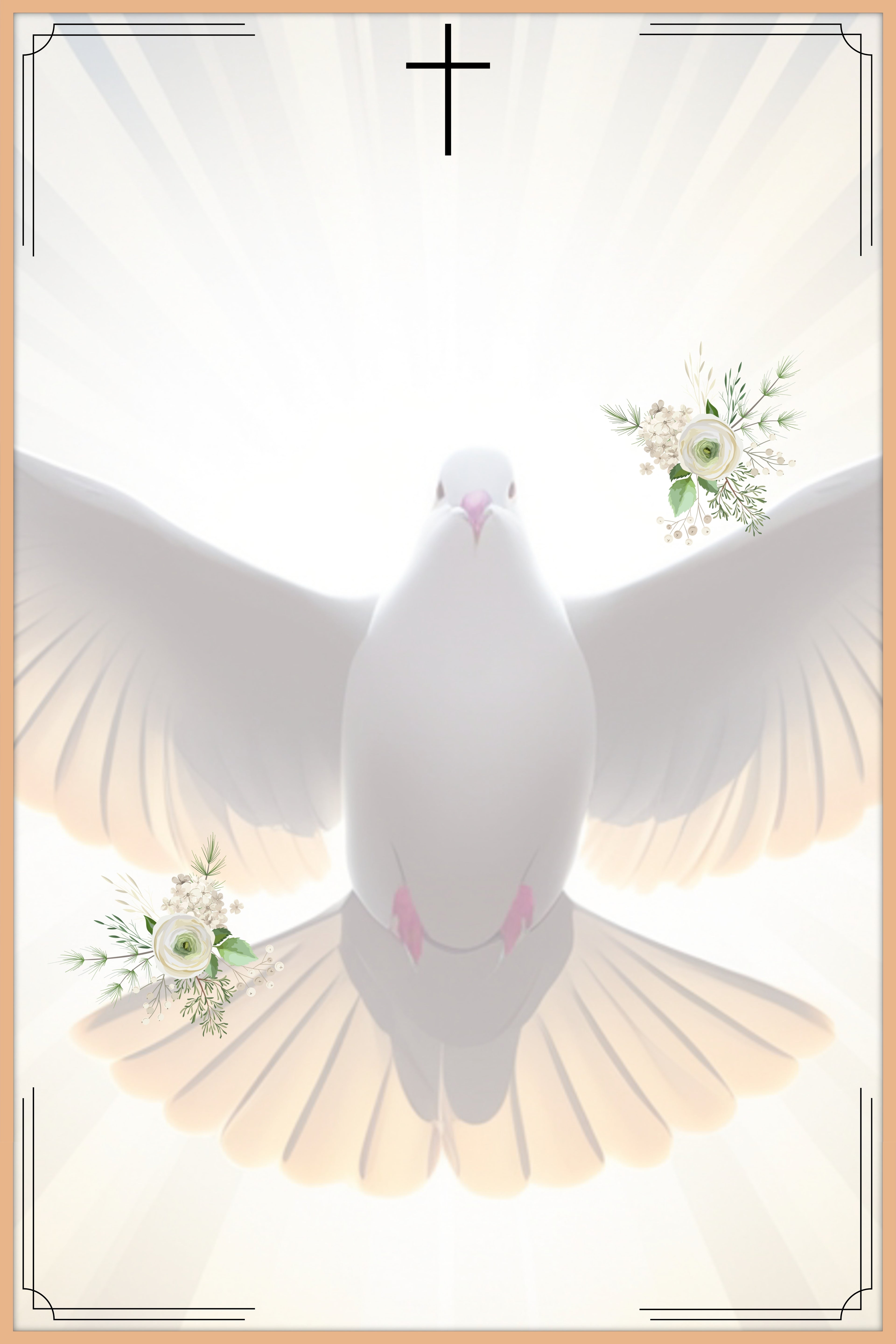 Angelic Light Memorial Poster