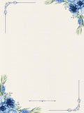 Blue Blossom Memorial Poster