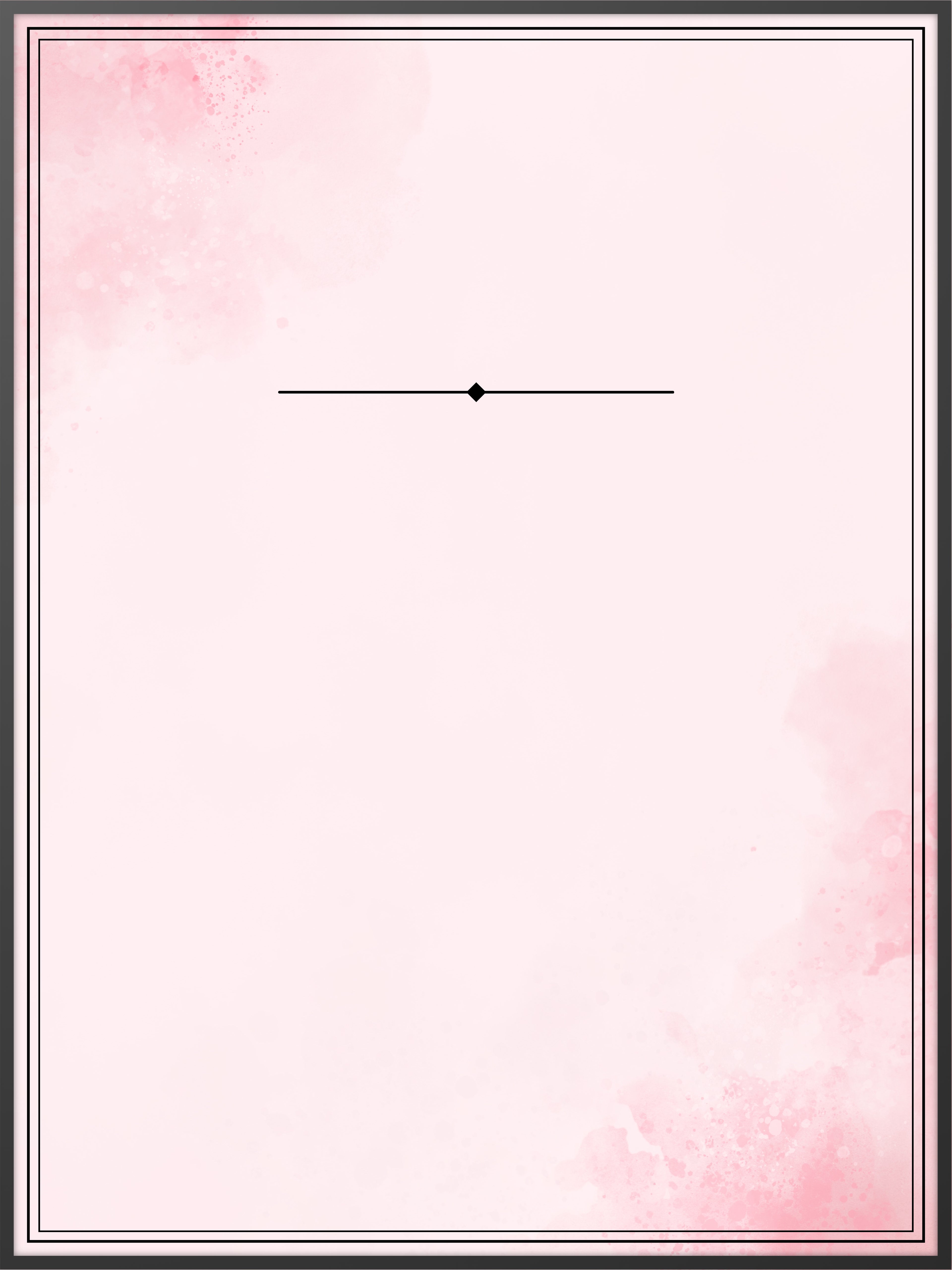 Blush Reverie Memorial Poster
