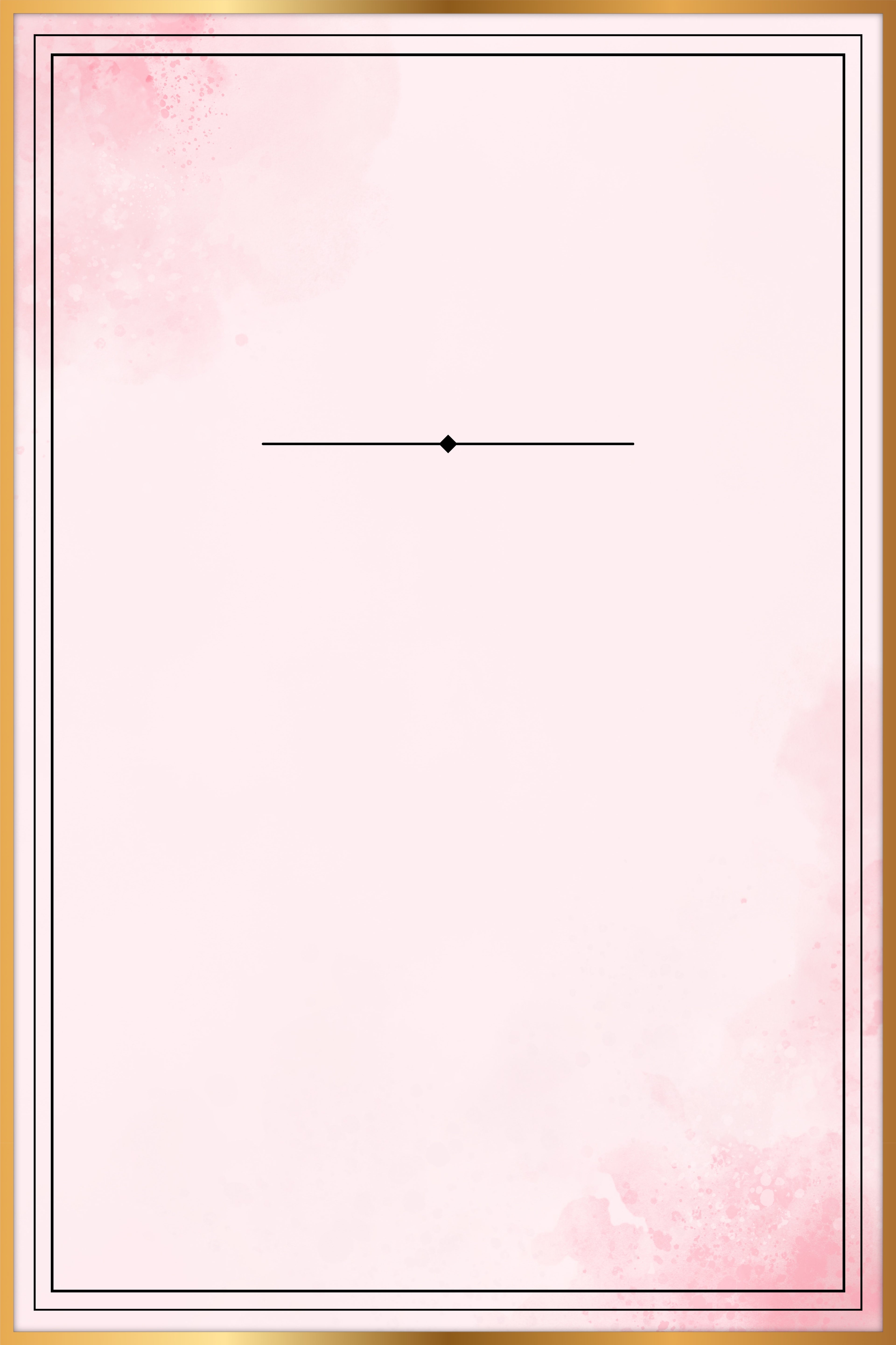 Blush Reverie Memorial Poster