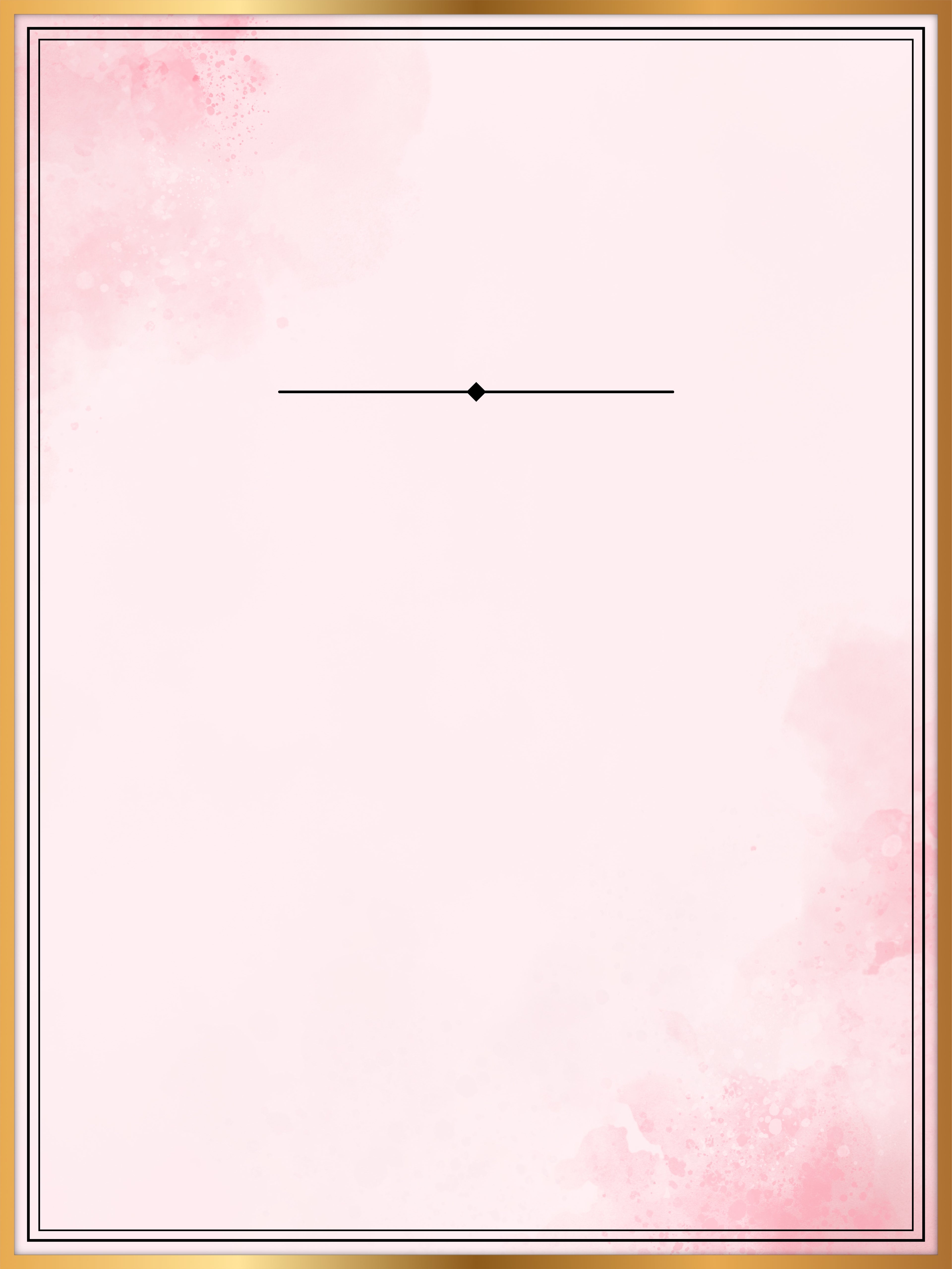Blush Reverie Memorial Poster