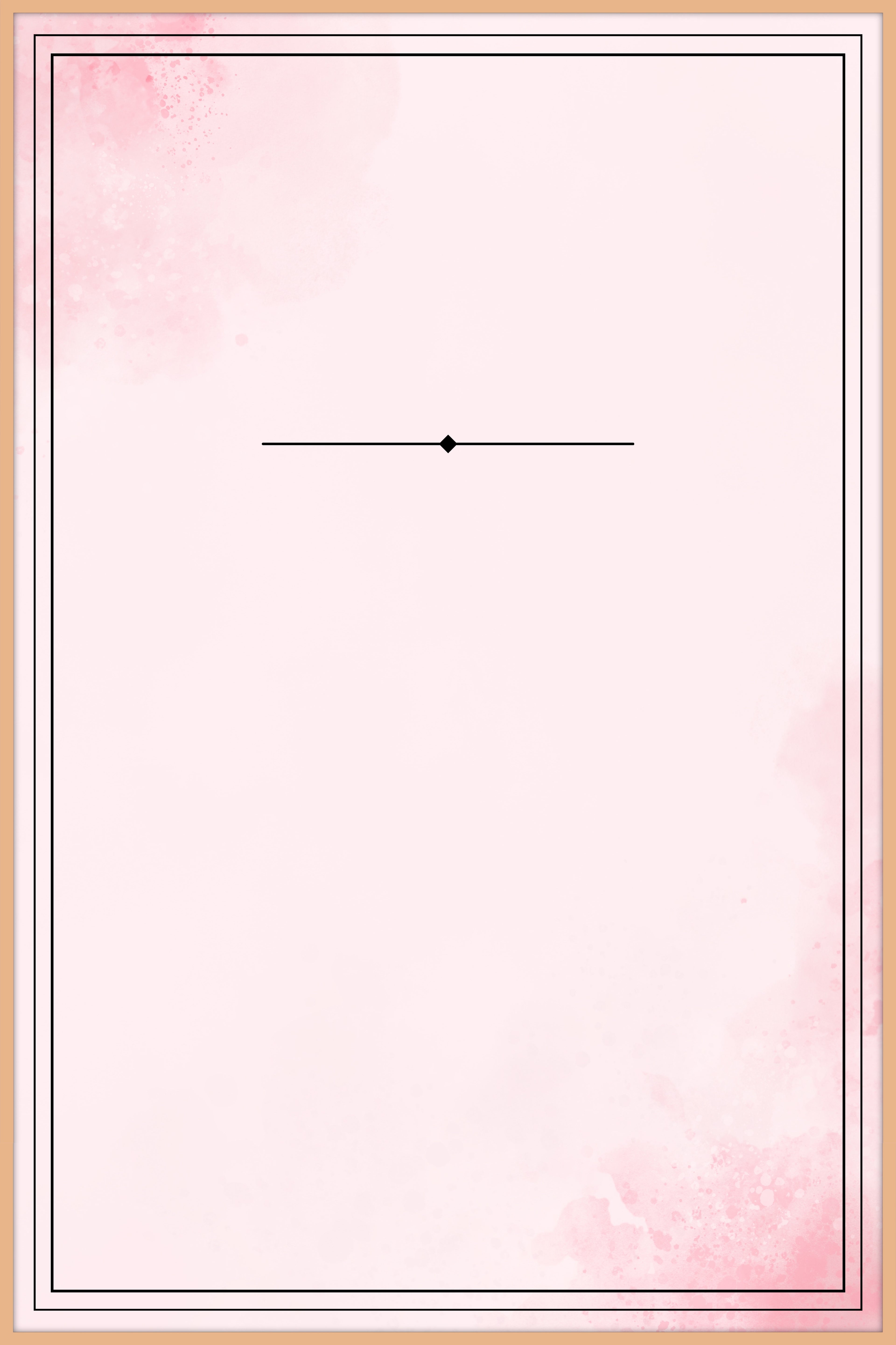 Blush Reverie Memorial Poster