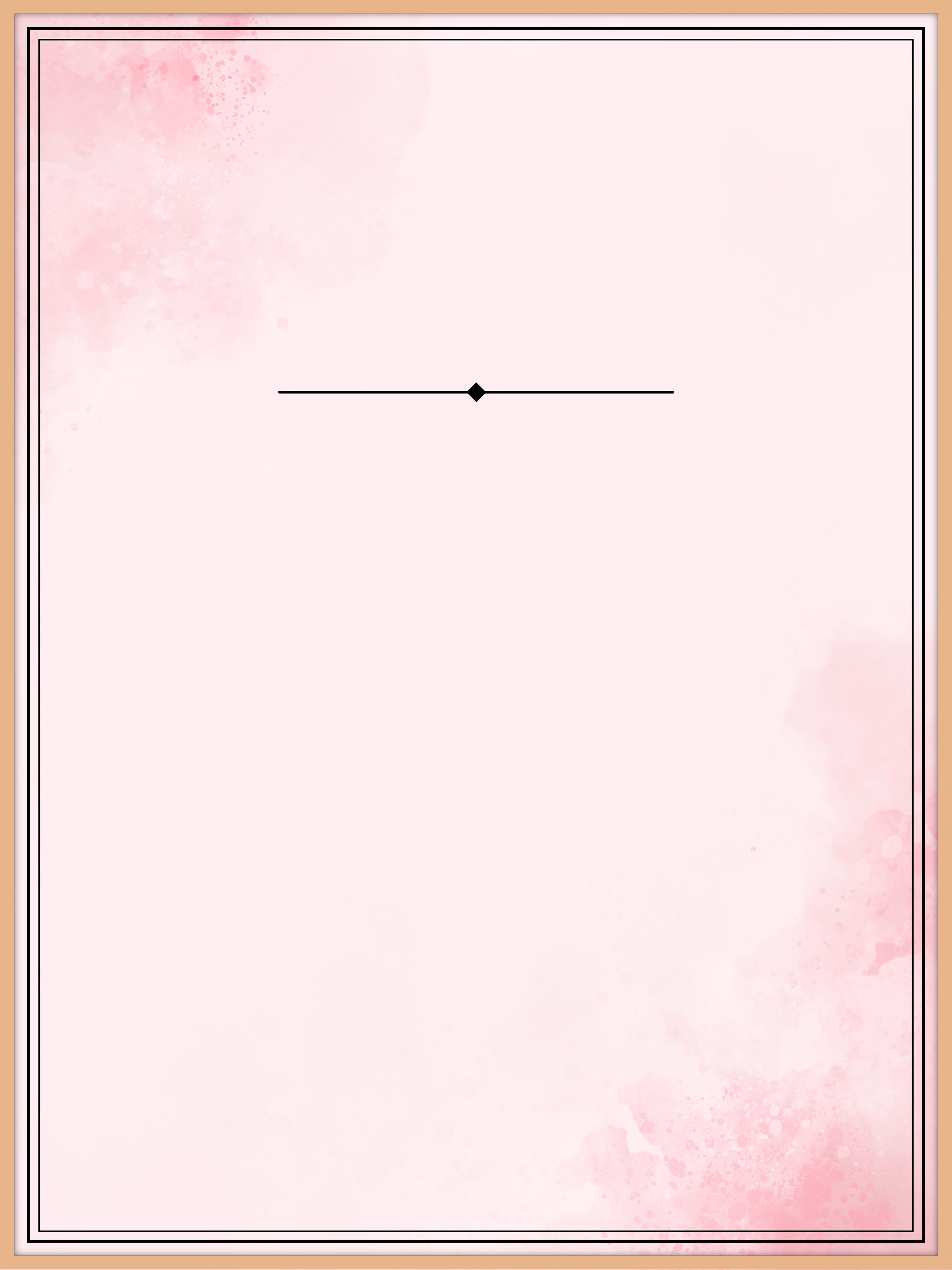 Blush Reverie Memorial Poster