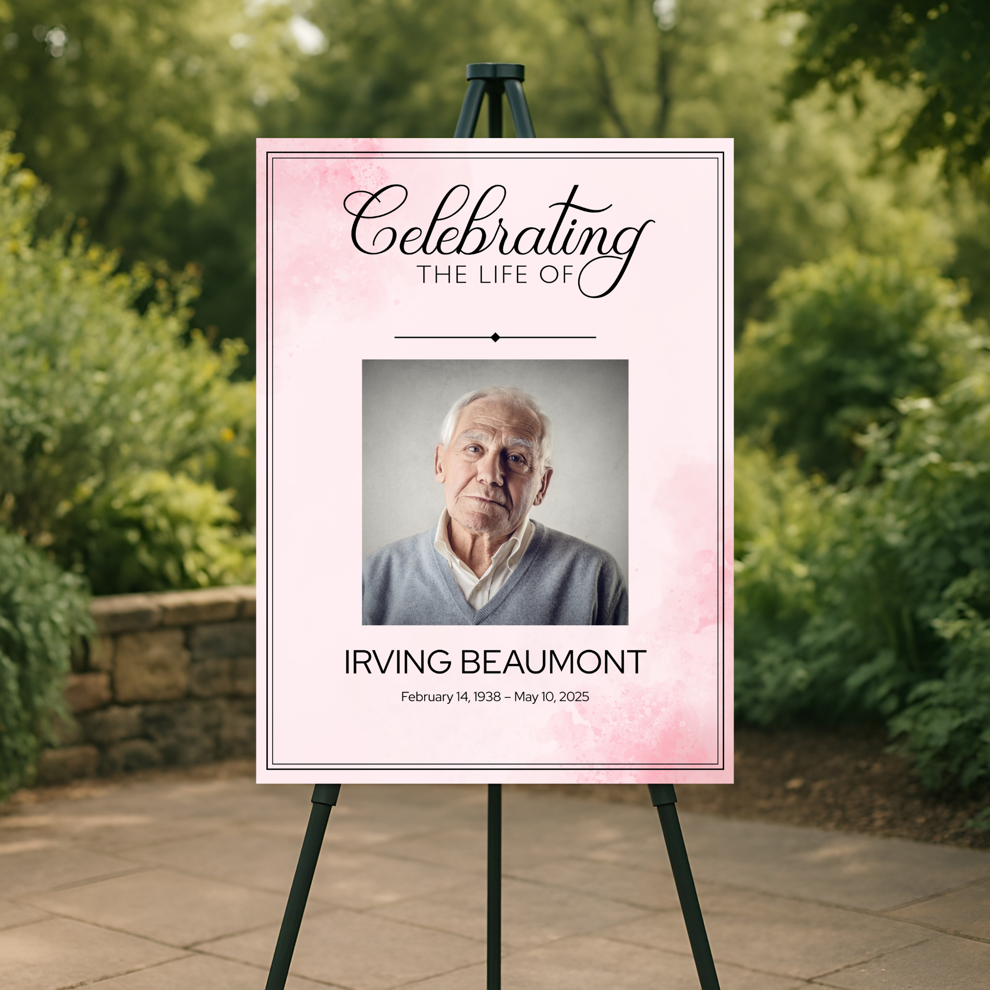 Blush Reverie Memorial Poster