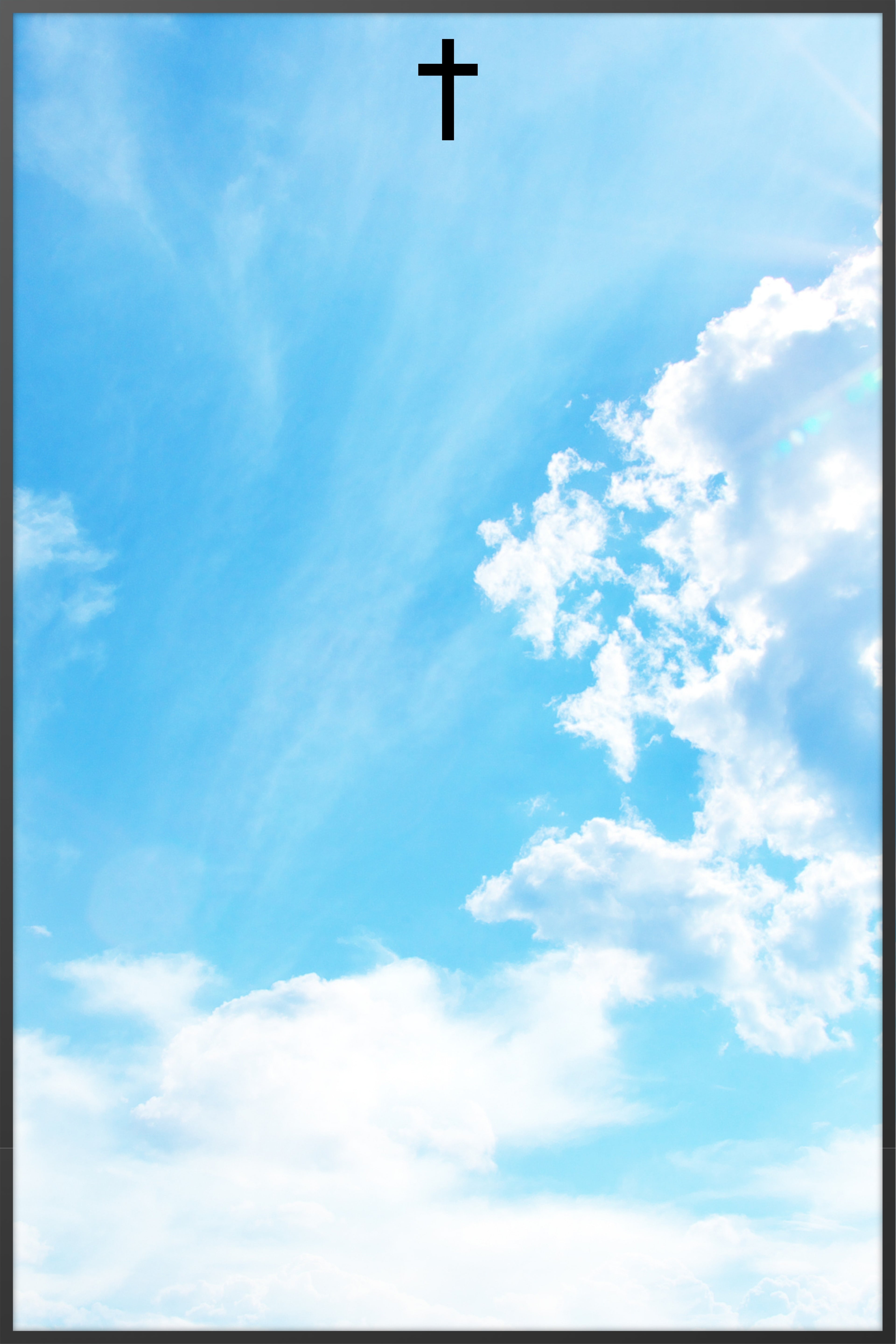 Divine Sky Memorial Poster