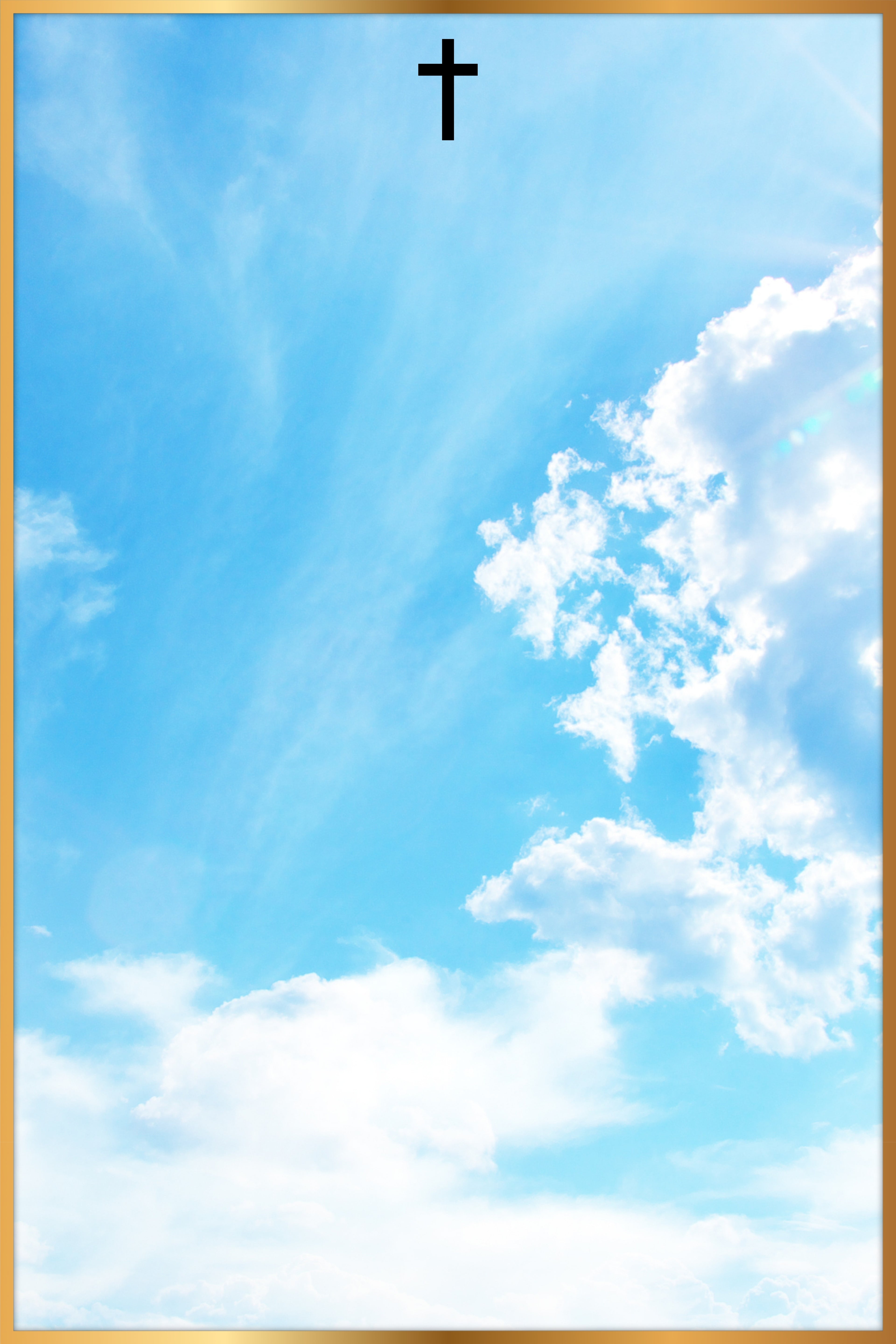 Divine Sky Memorial Poster