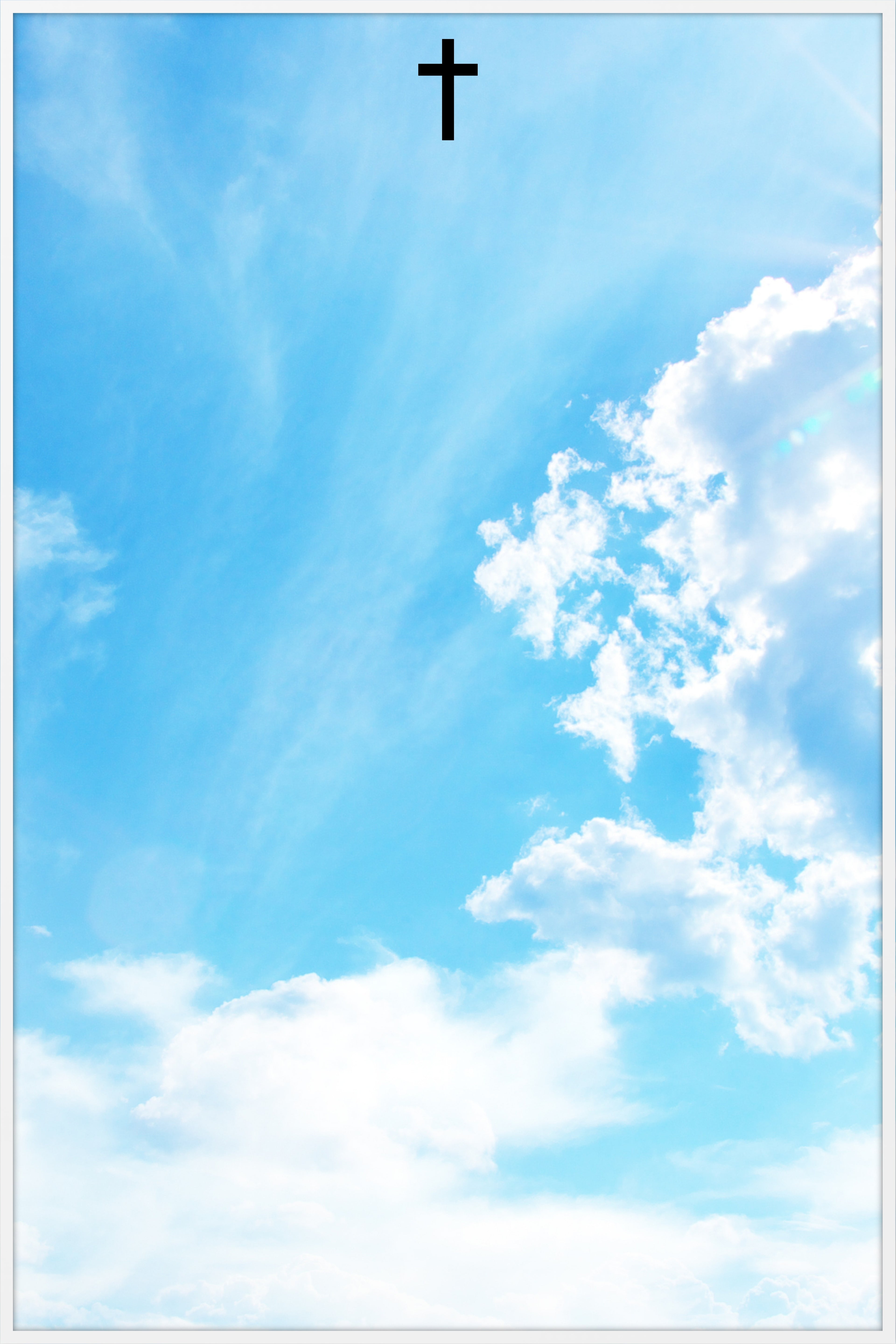 Divine Sky Memorial Poster