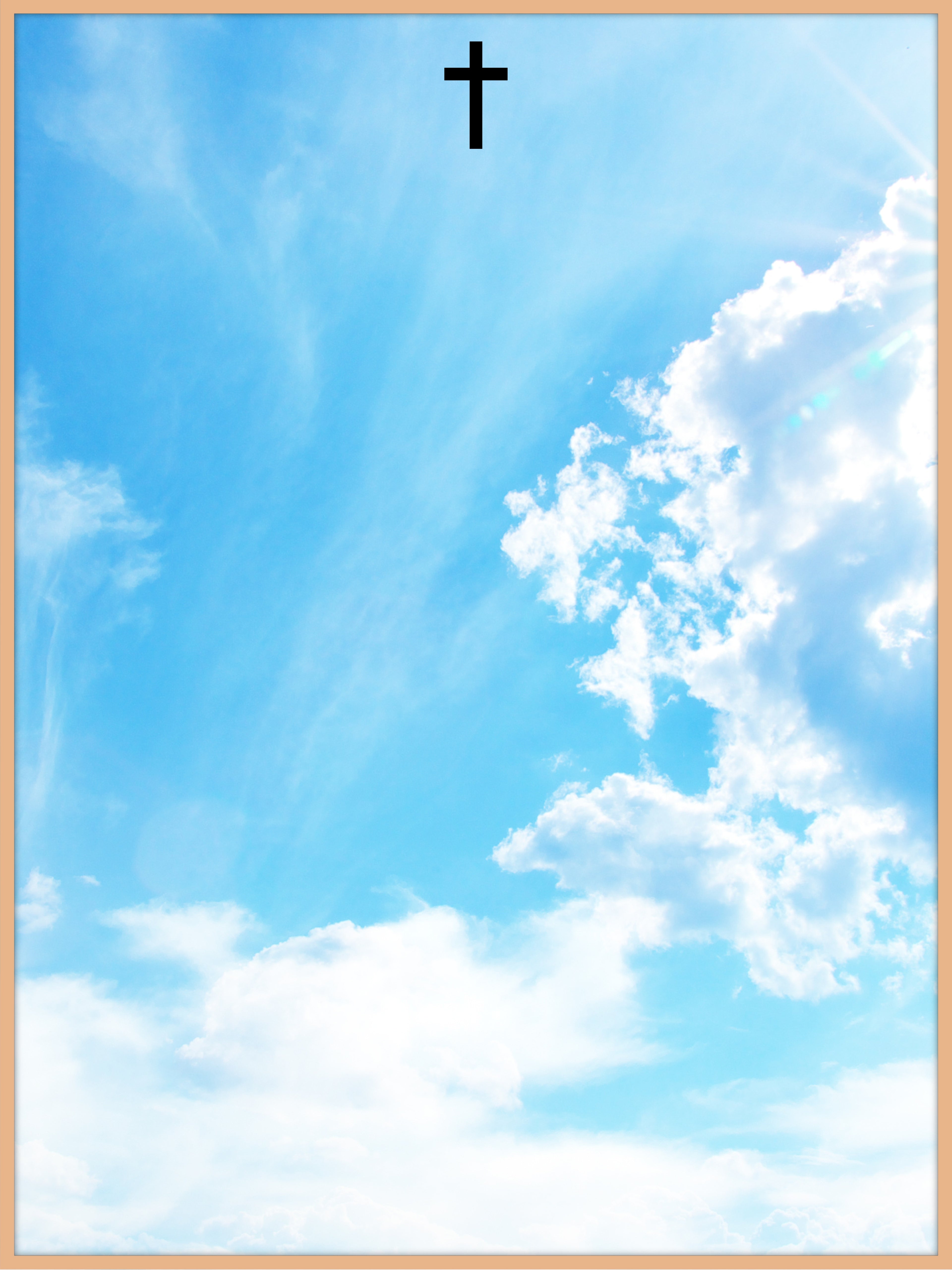 Divine Sky Memorial Poster