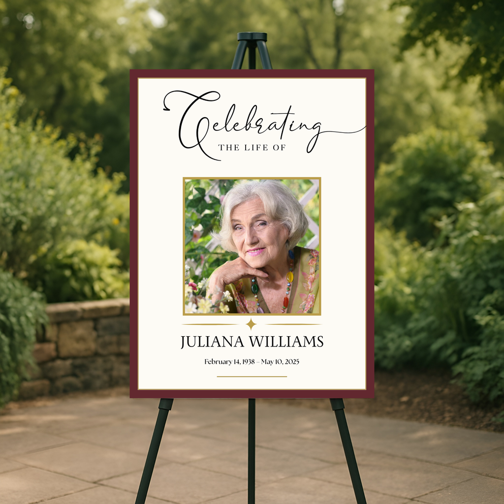 Heirloom Memorial Poster