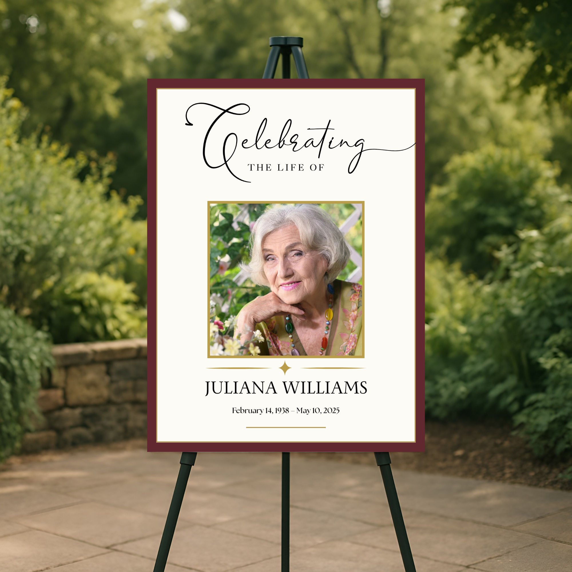 Heirloom Memorial Poster