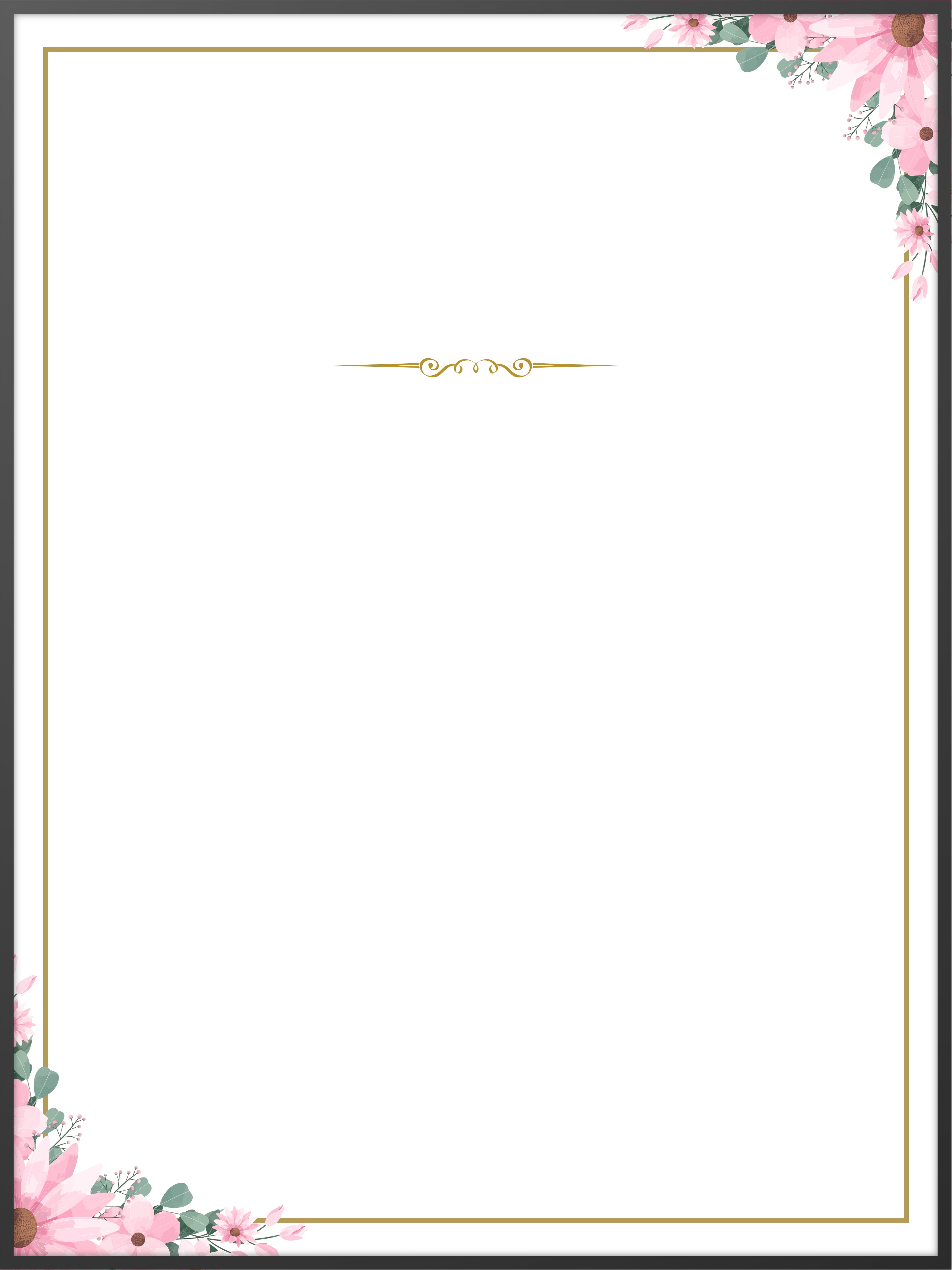Eternal Bloom Memorial Poster