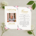 Eternal Bloom Prayer Card
