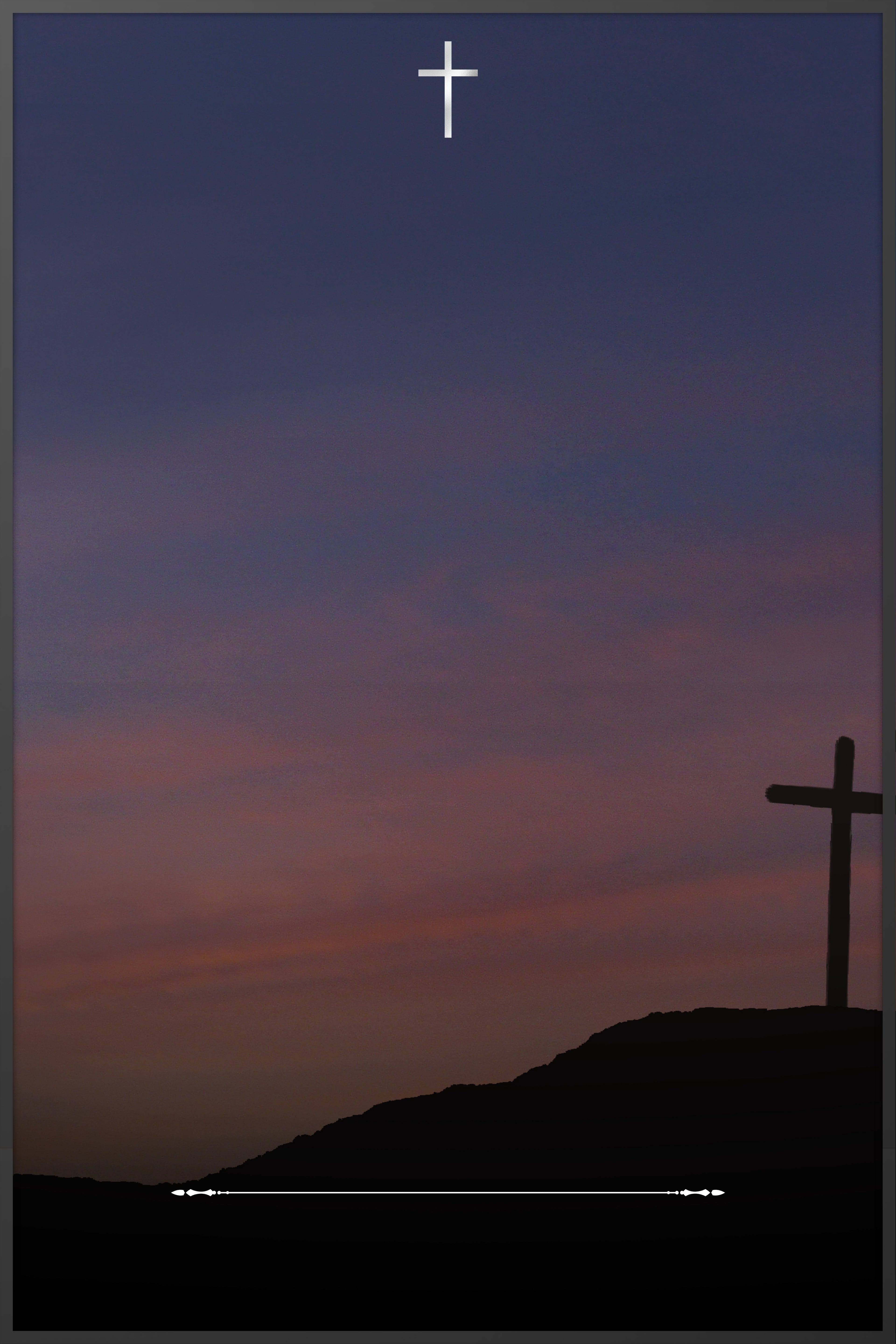 Eternal Cross Memorial Poster