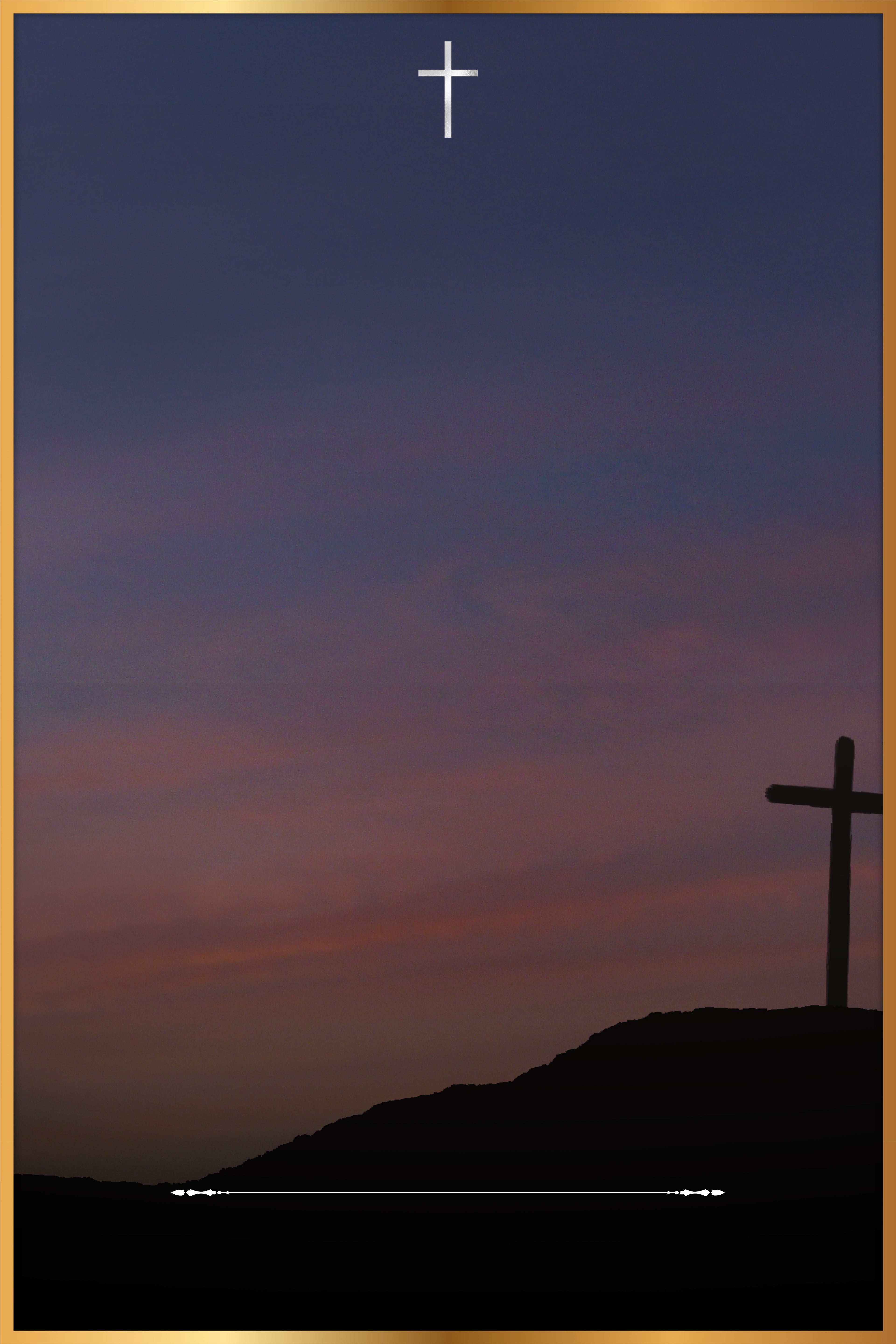 Eternal Cross Memorial Poster