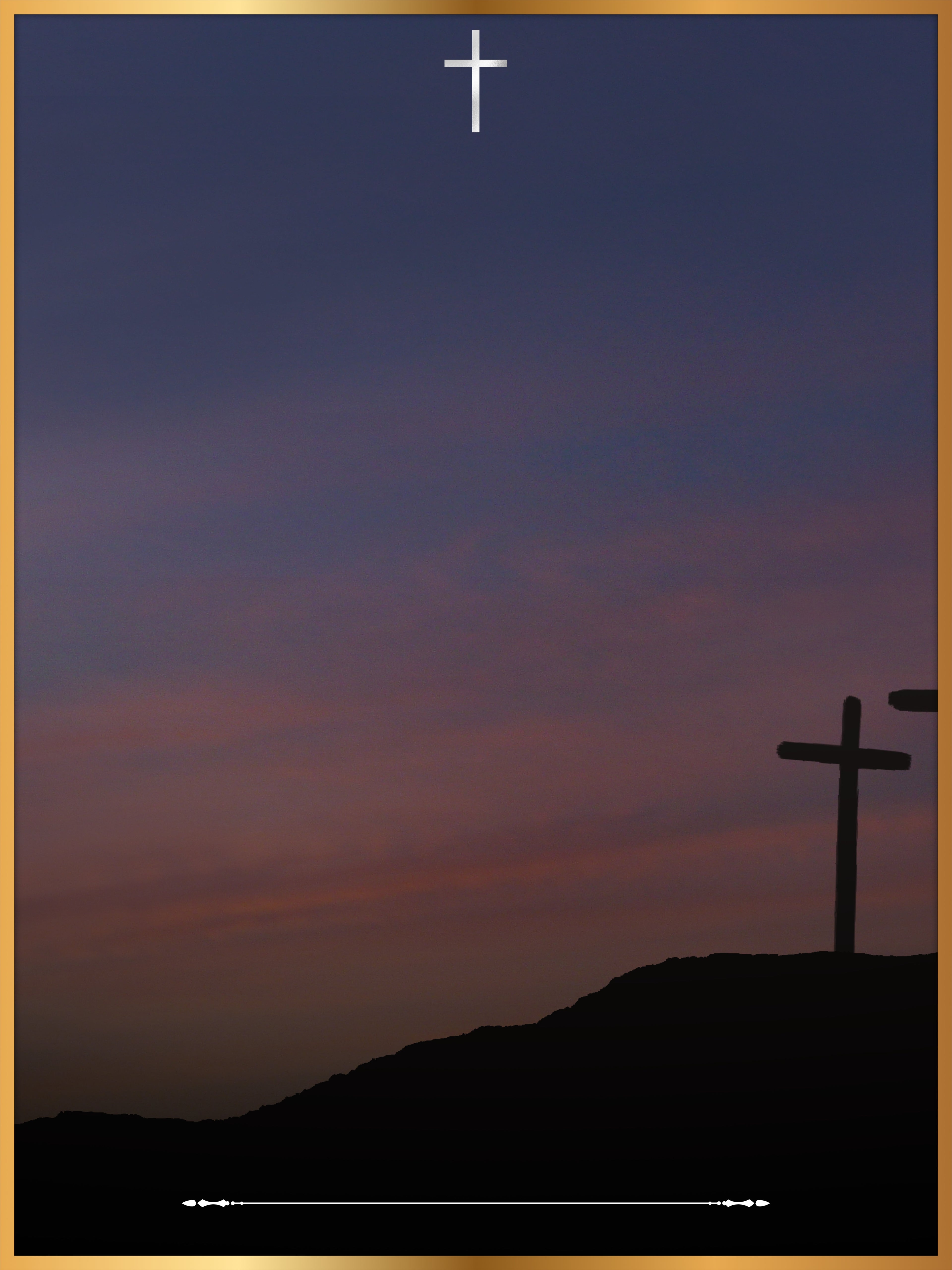 Eternal Cross Memorial Poster