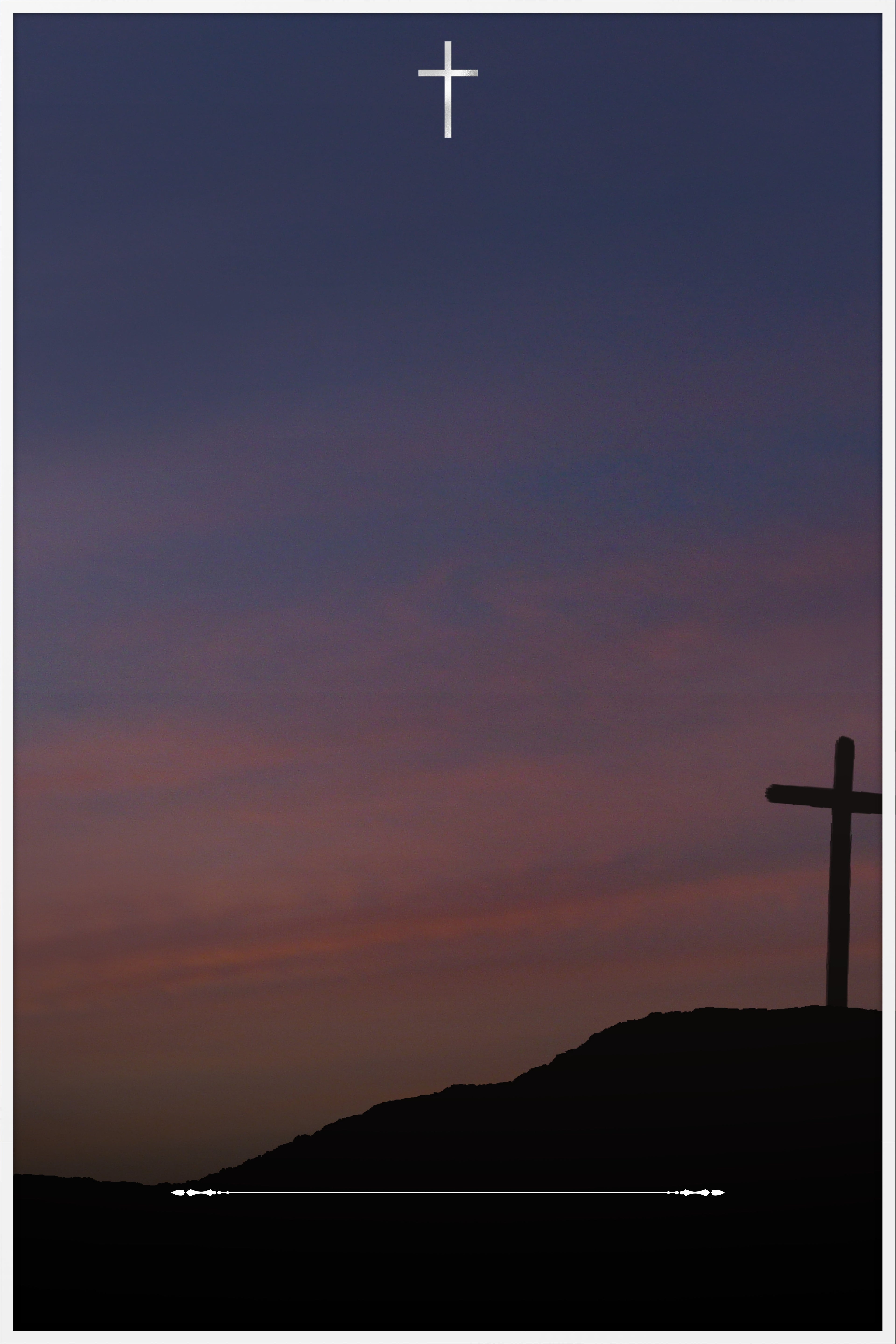 Eternal Cross Memorial Poster