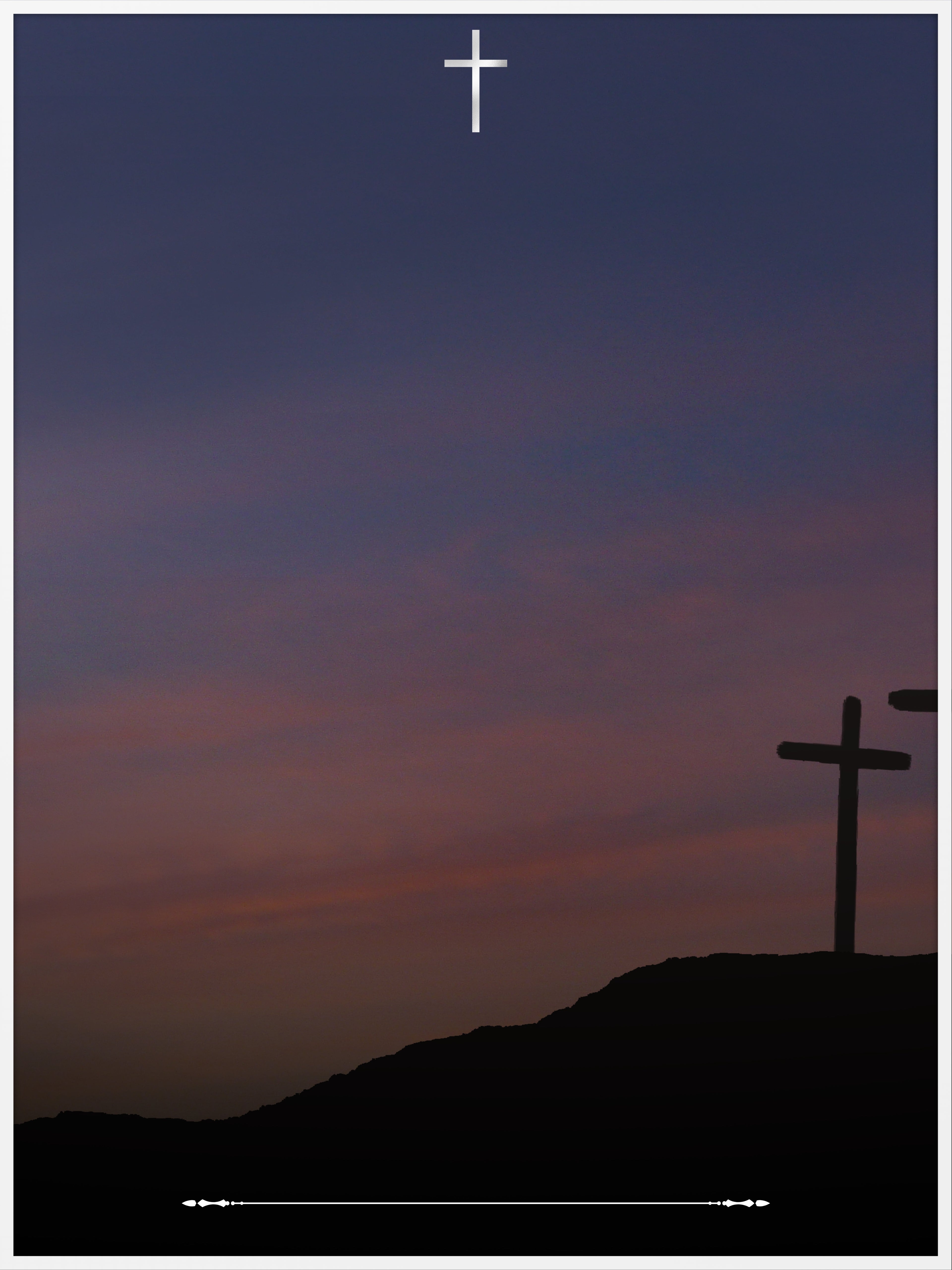 Eternal Cross Memorial Poster