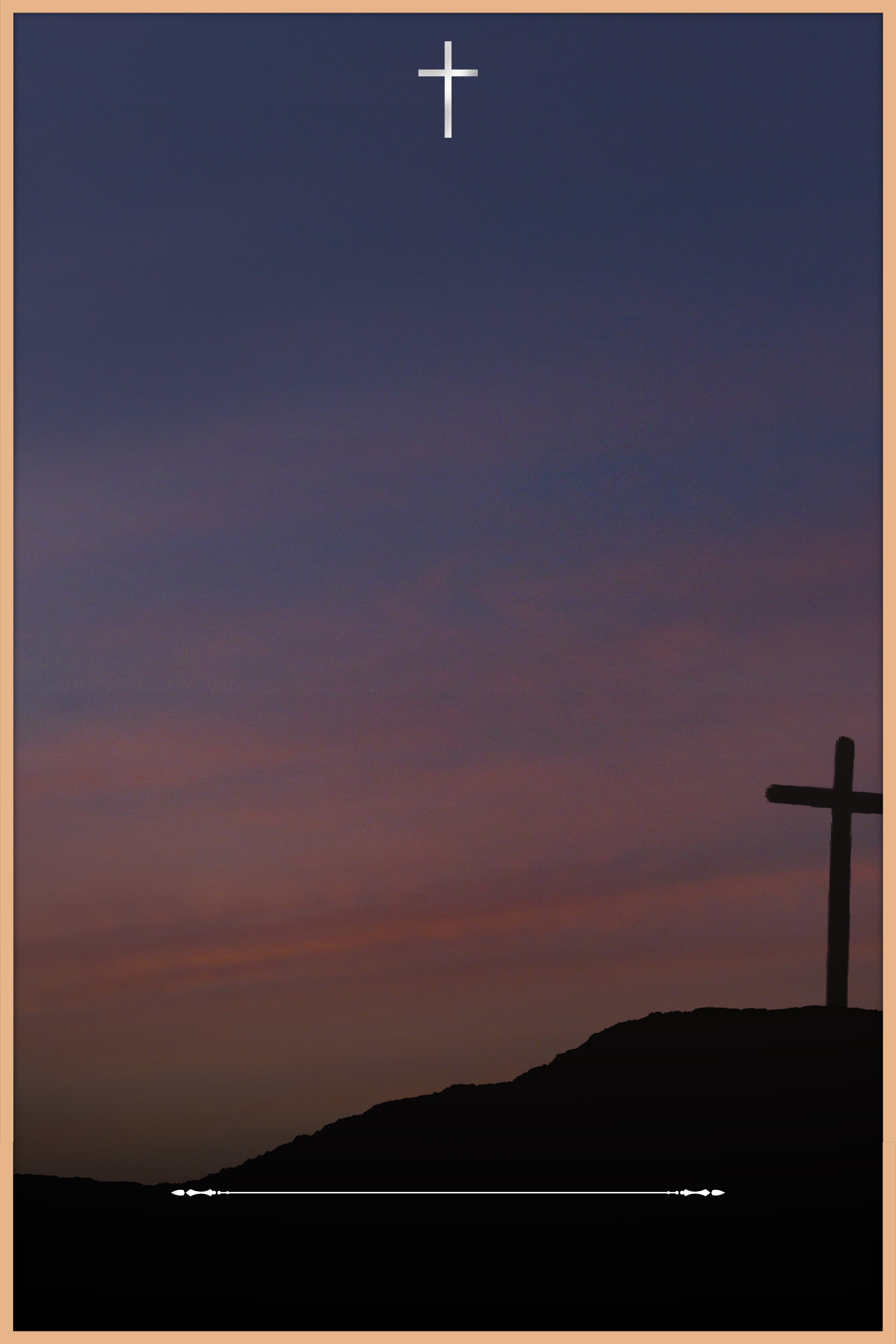 Eternal Cross Memorial Poster