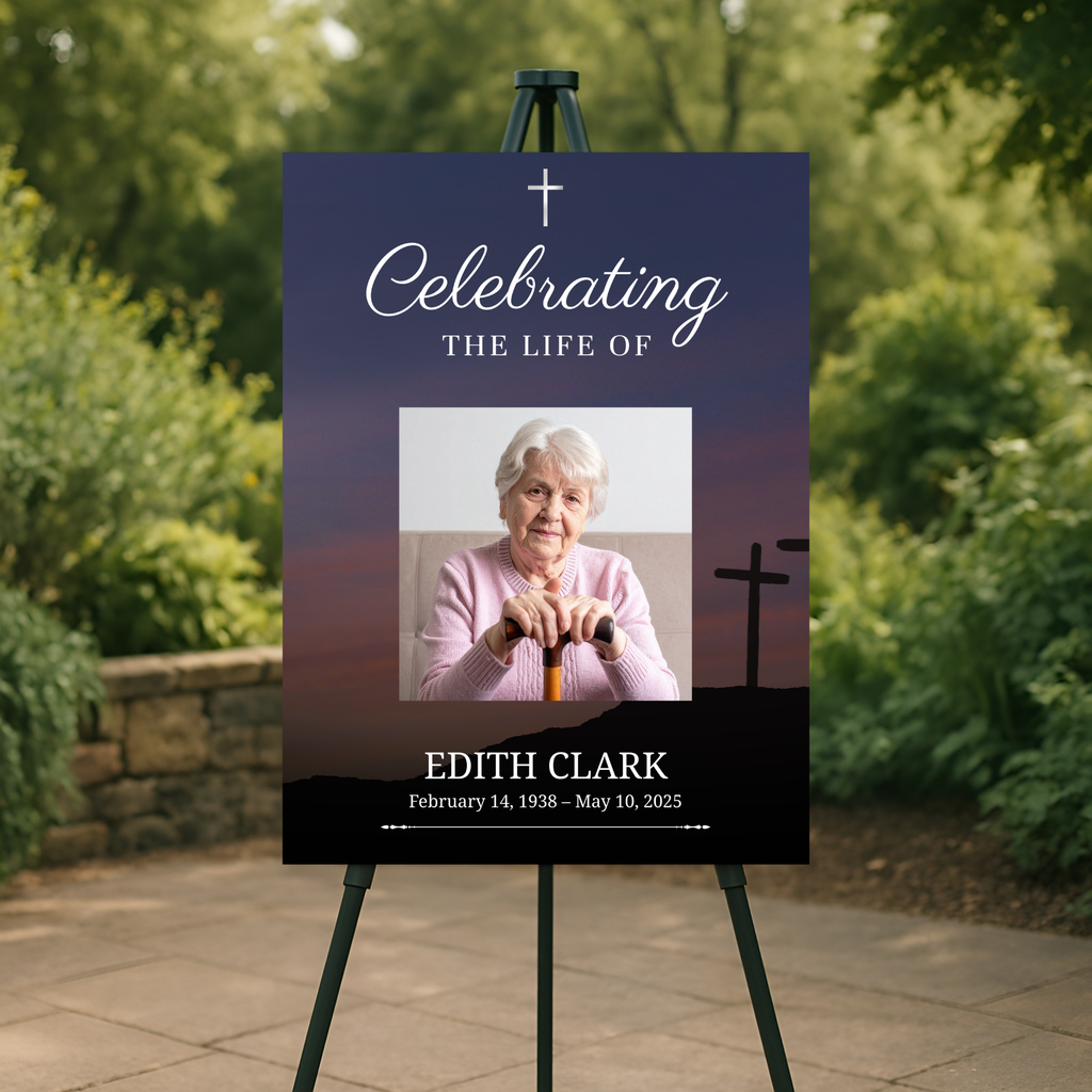 Eternal Cross Memorial Poster