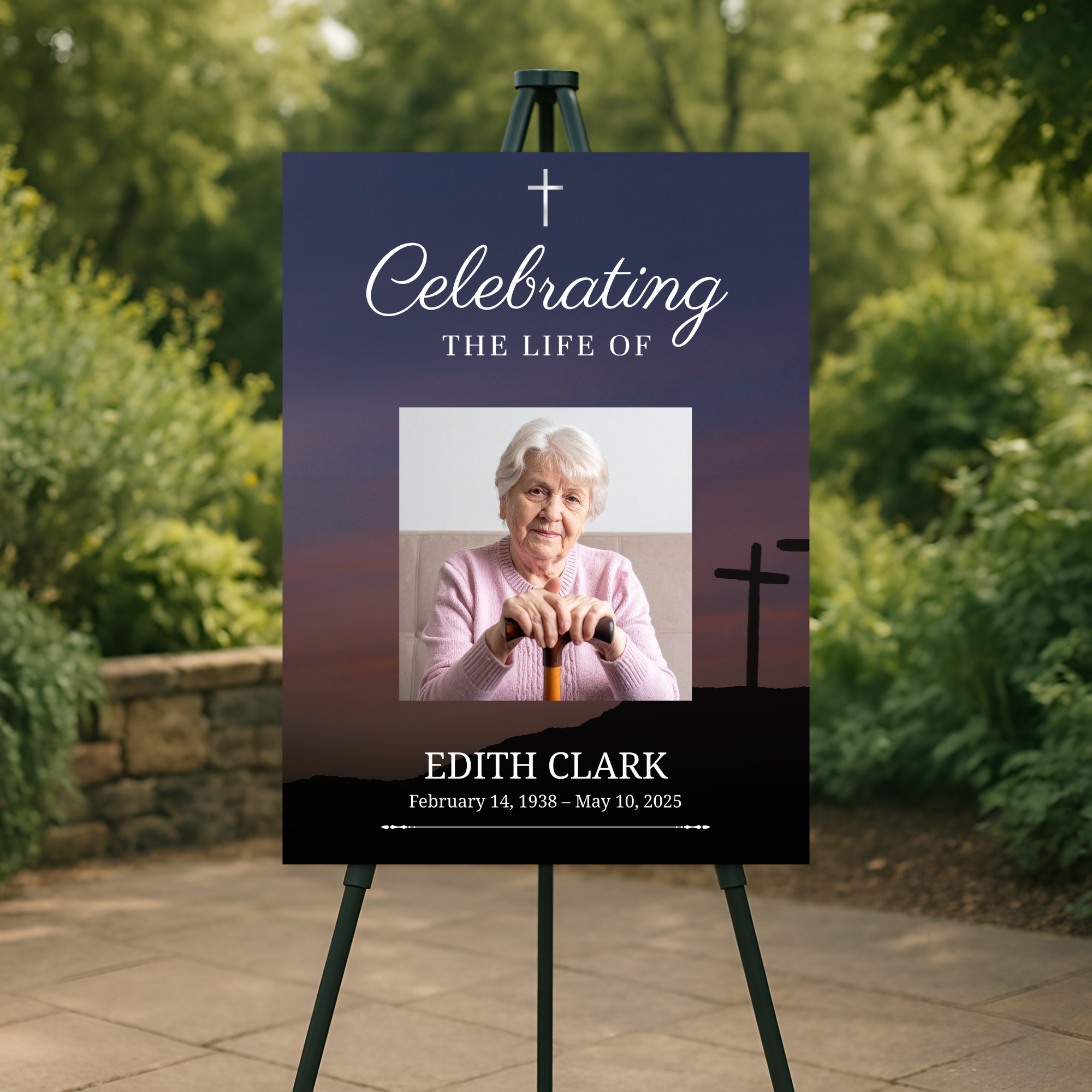 Eternal Cross Memorial Poster