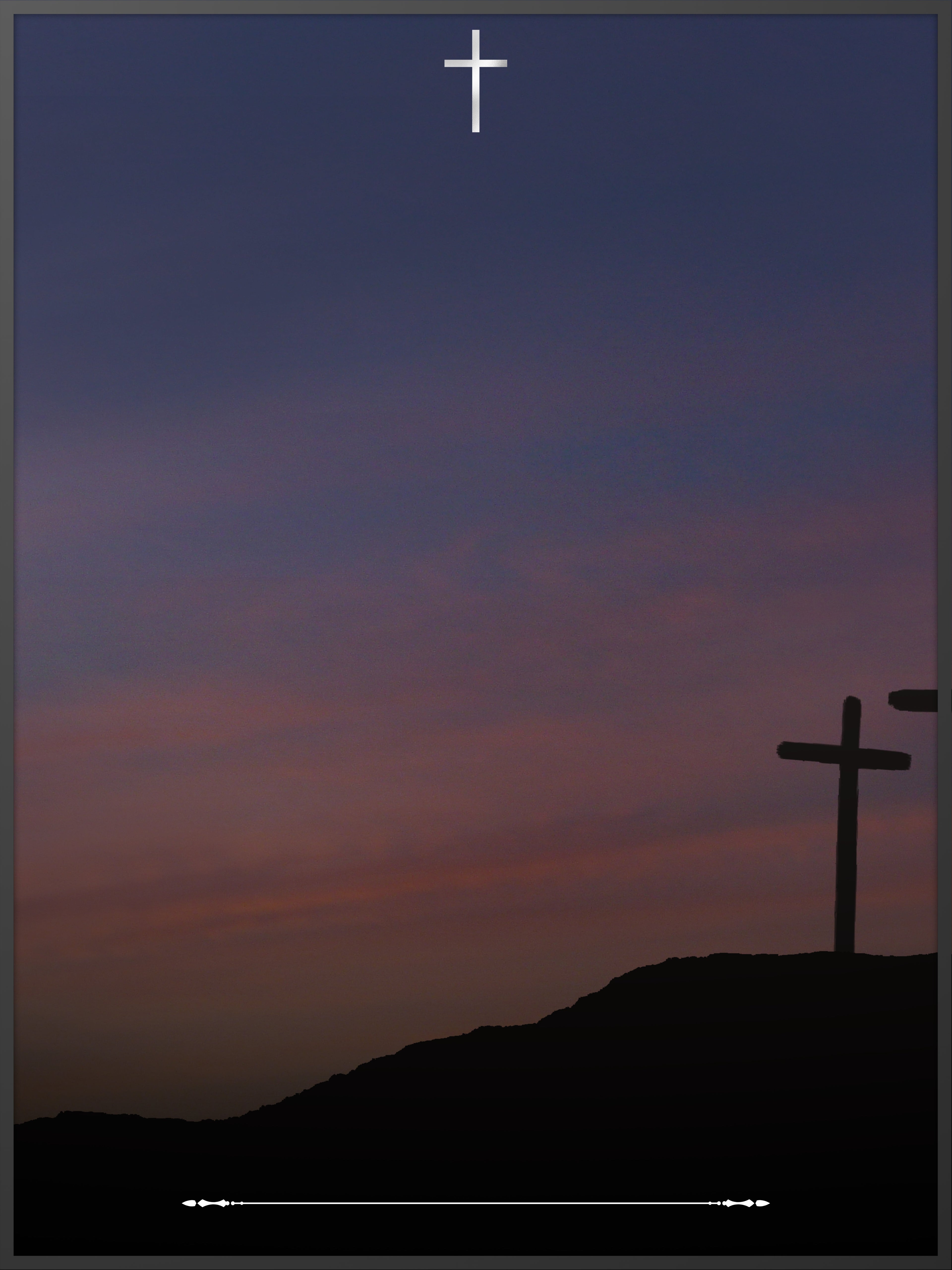 Eternal Cross Memorial Poster