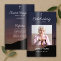 Eternal Cross Funeral Program