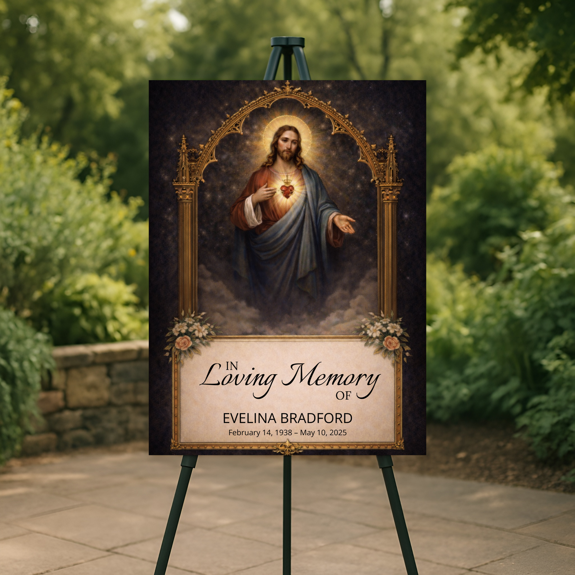 Eternal Devotion Memorial Poster