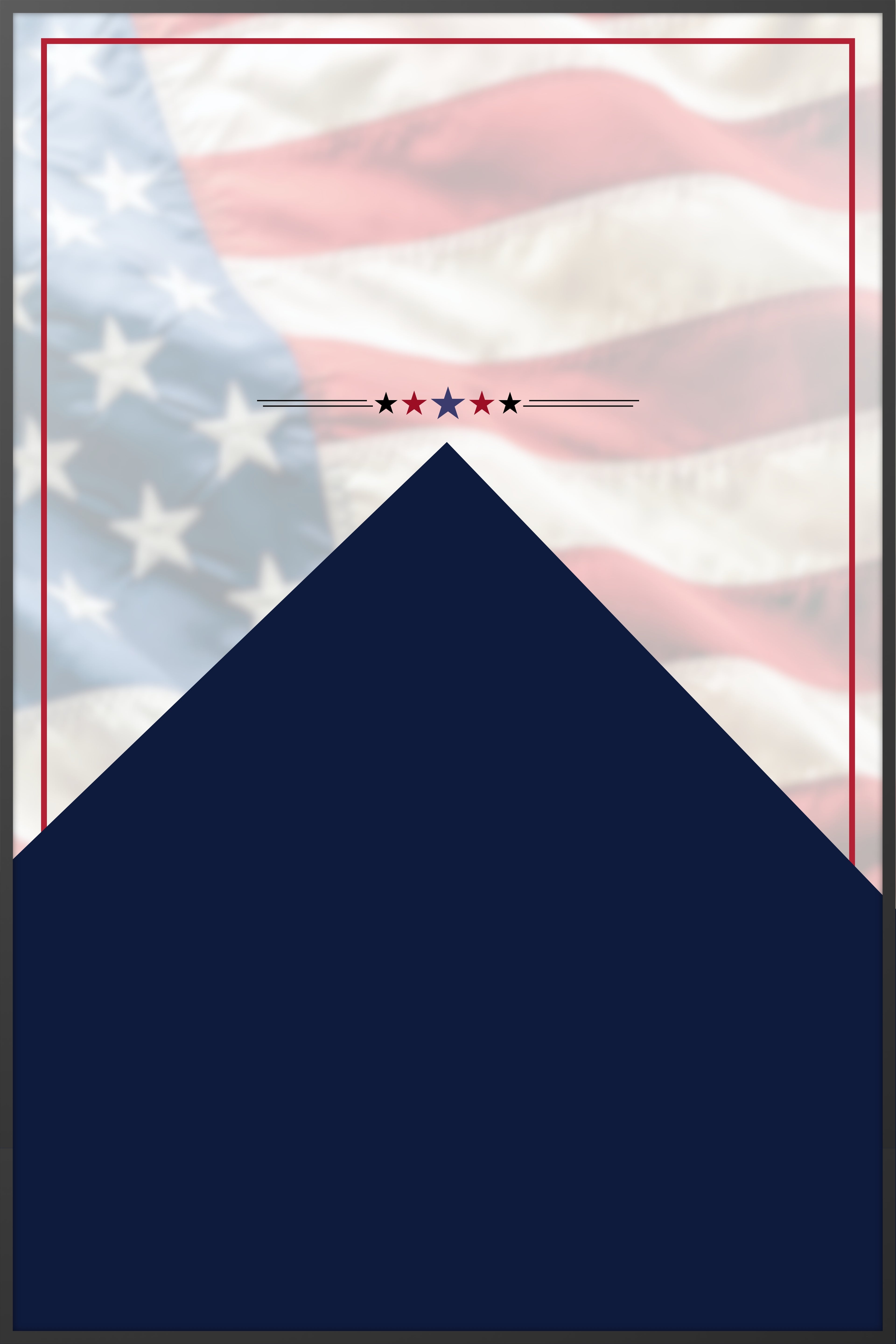 Flag Duty Memorial Poster