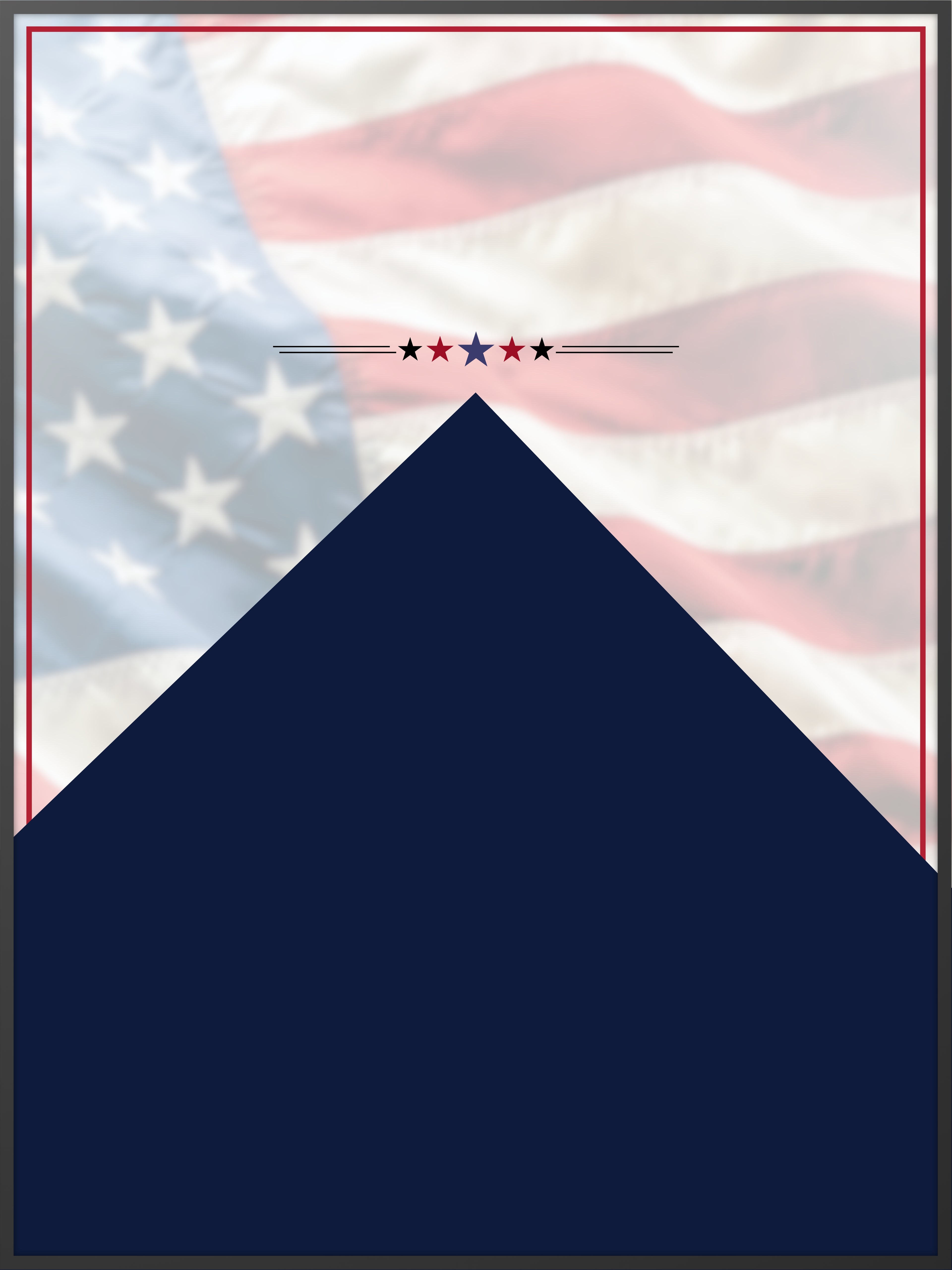 Flag Duty Memorial Poster