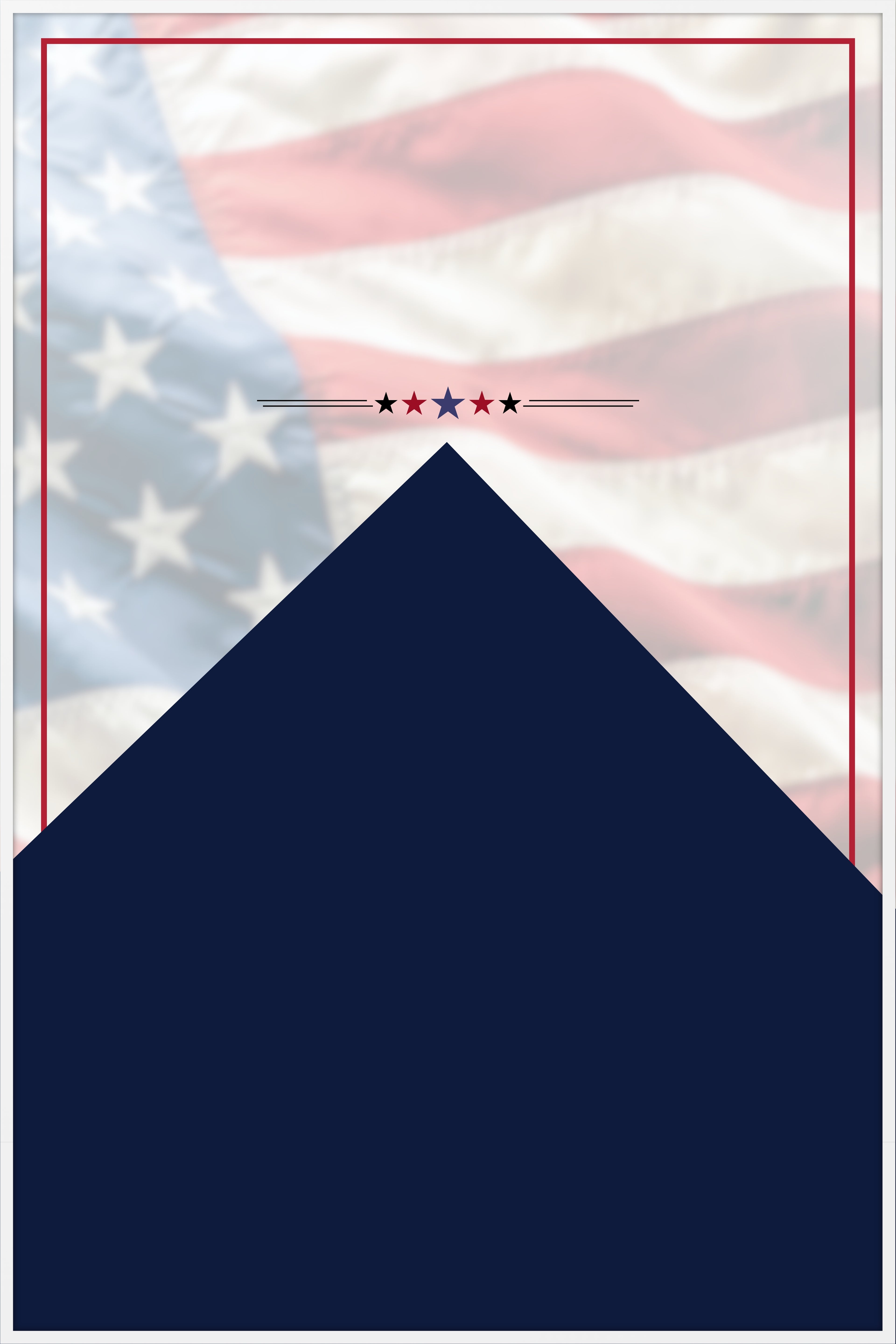 Flag Duty Memorial Poster