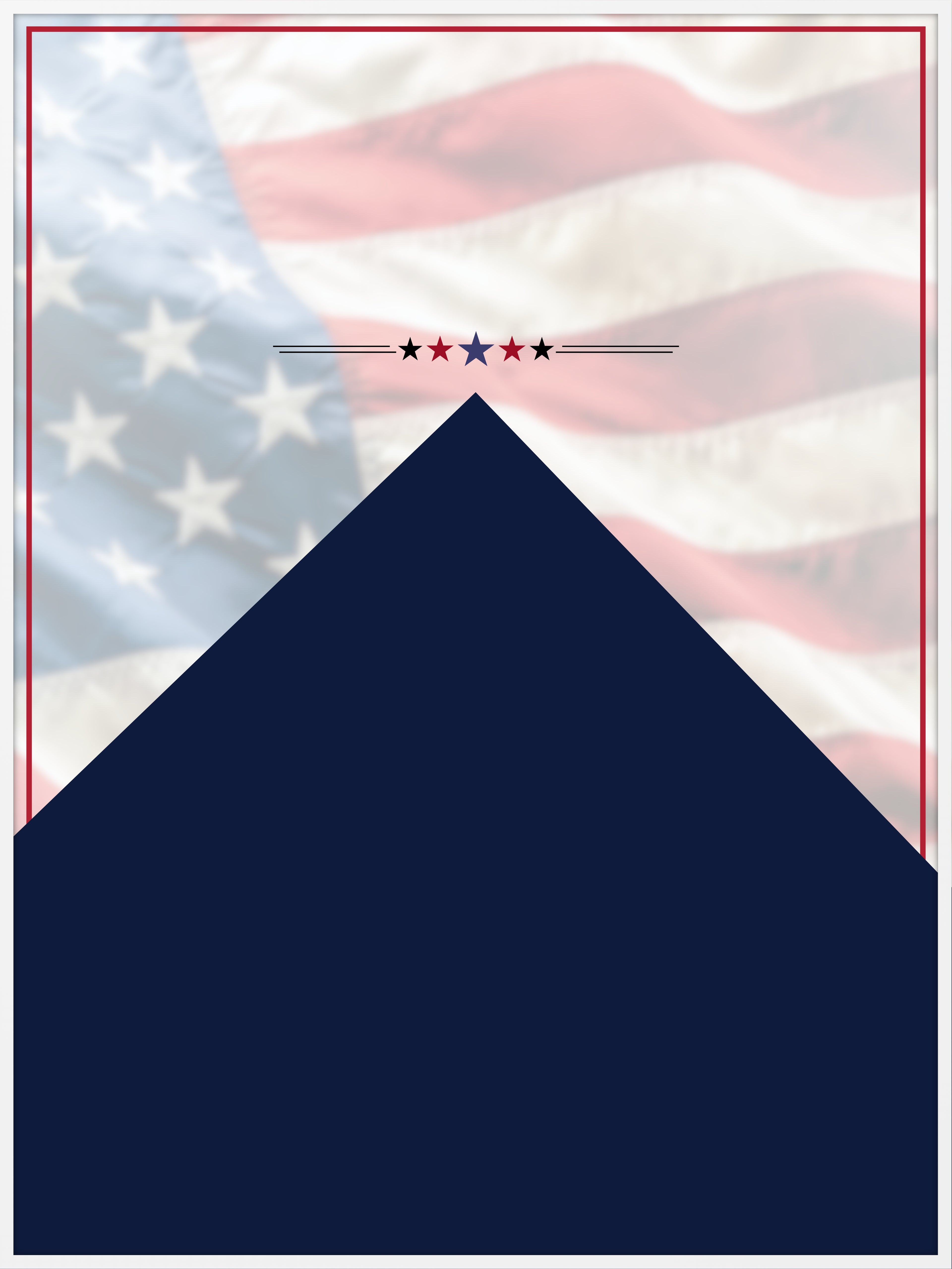 Flag Duty Memorial Poster