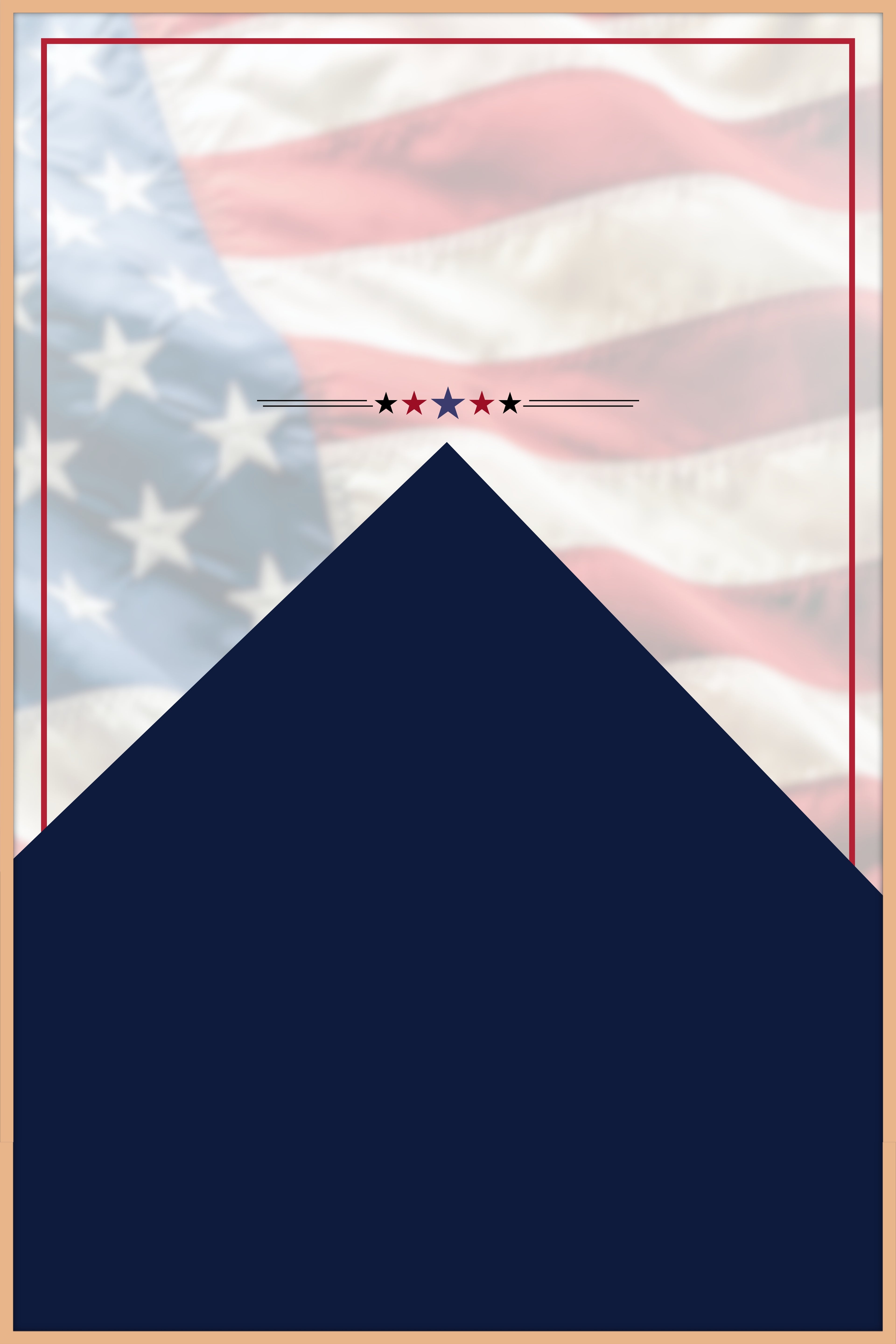 Flag Duty Memorial Poster