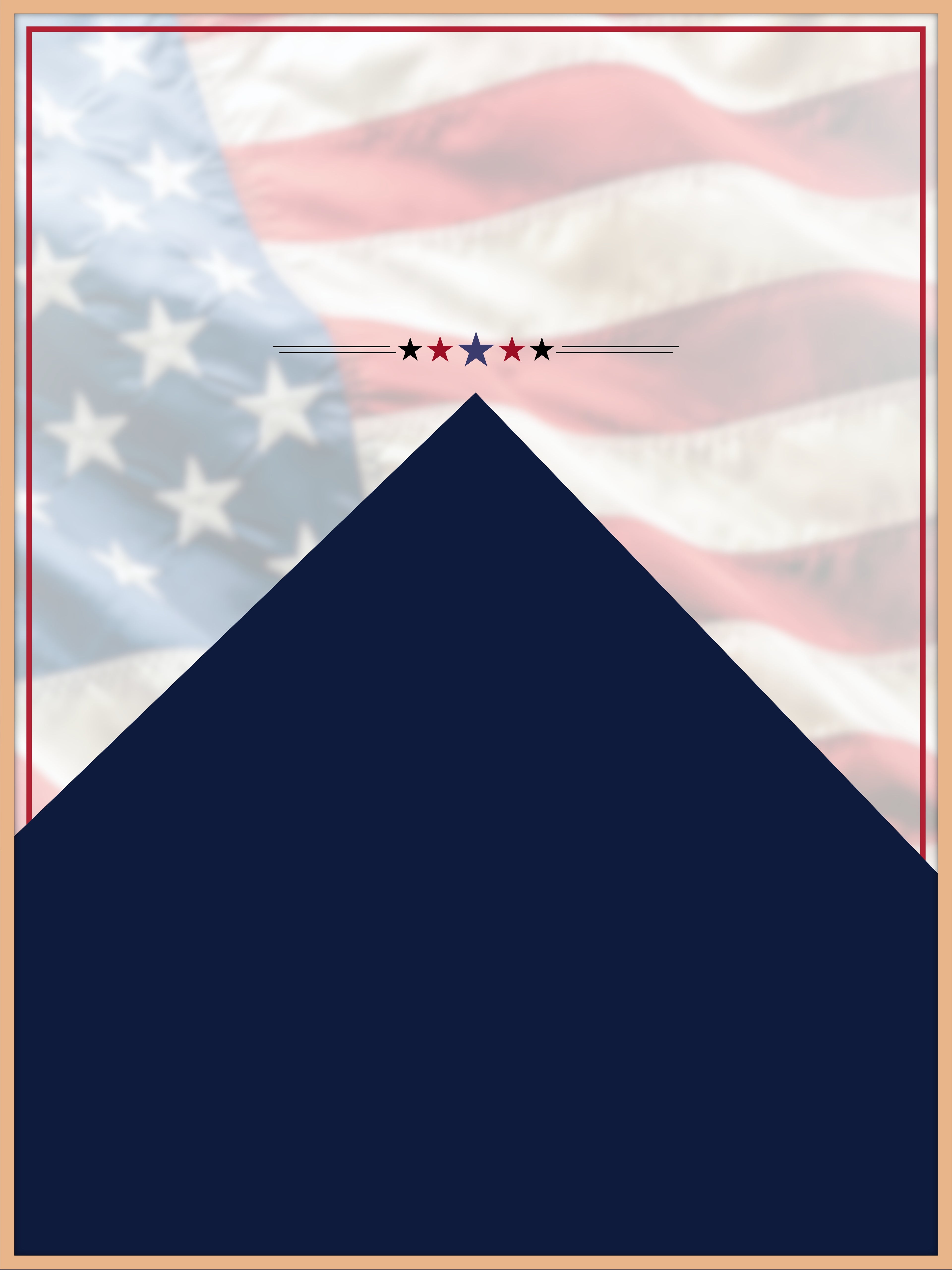 Flag Duty Memorial Poster