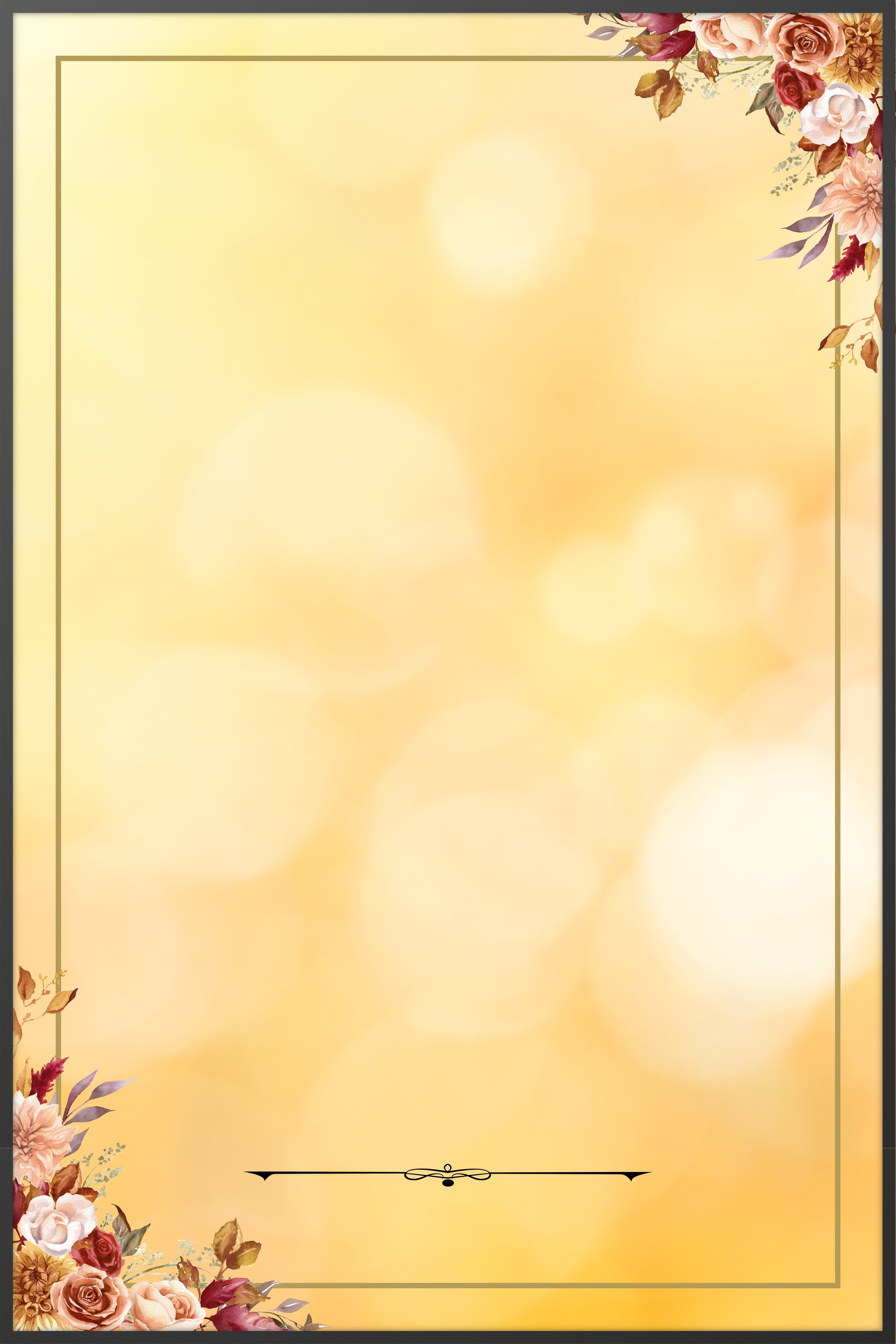 Golden Forever Memorial Poster