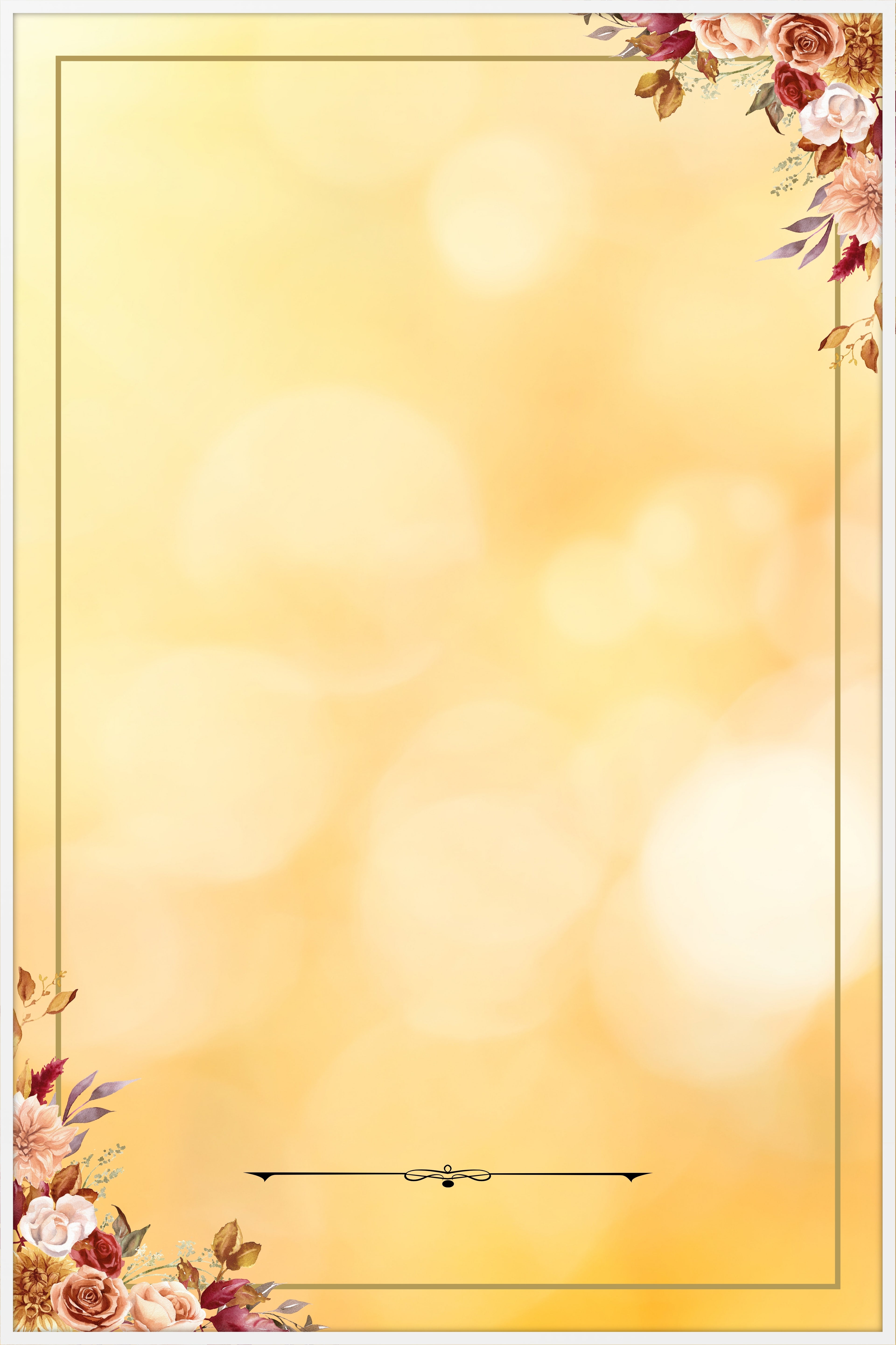 Golden Forever Memorial Poster