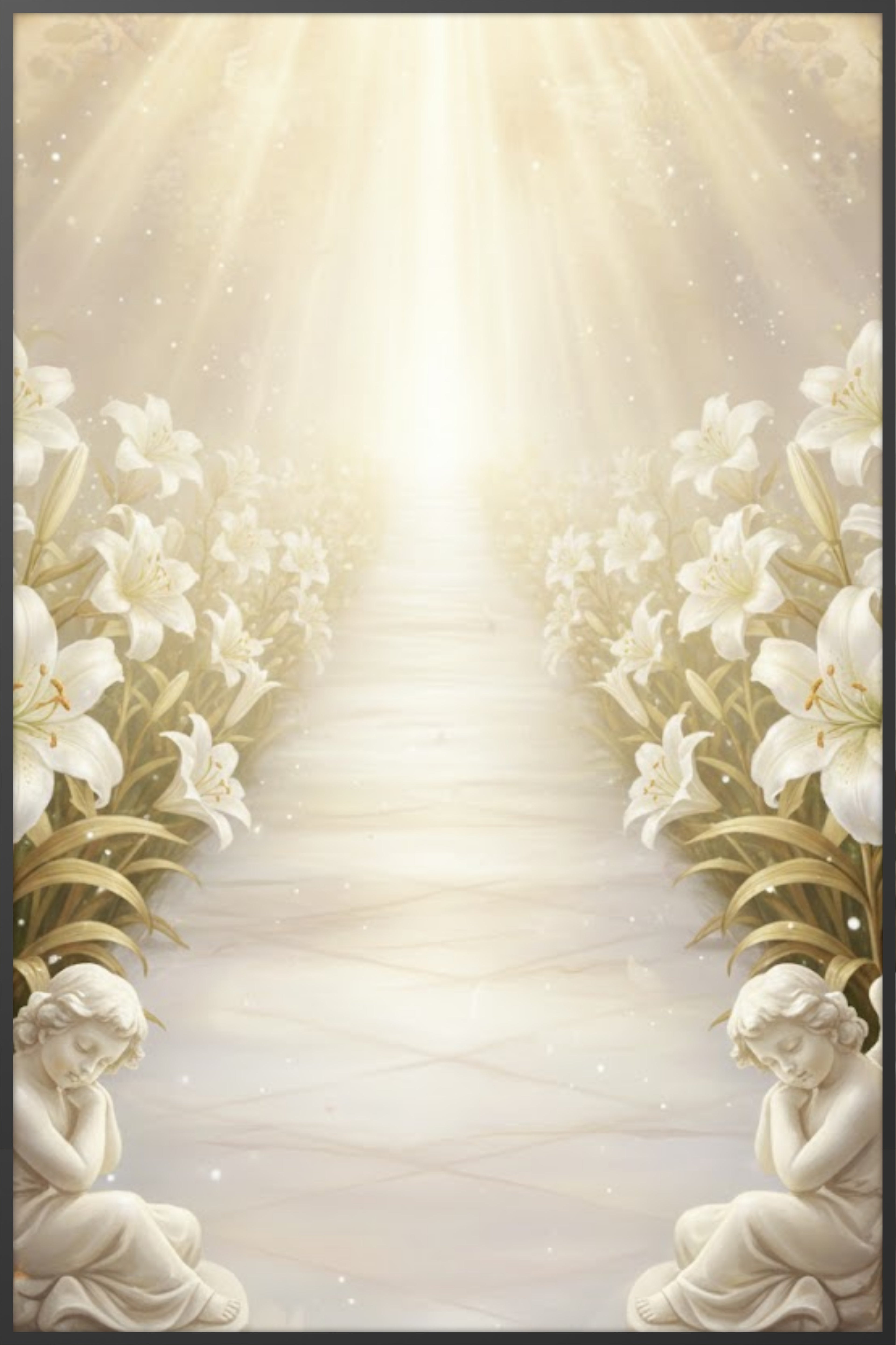 Golden Light Memorial Poster