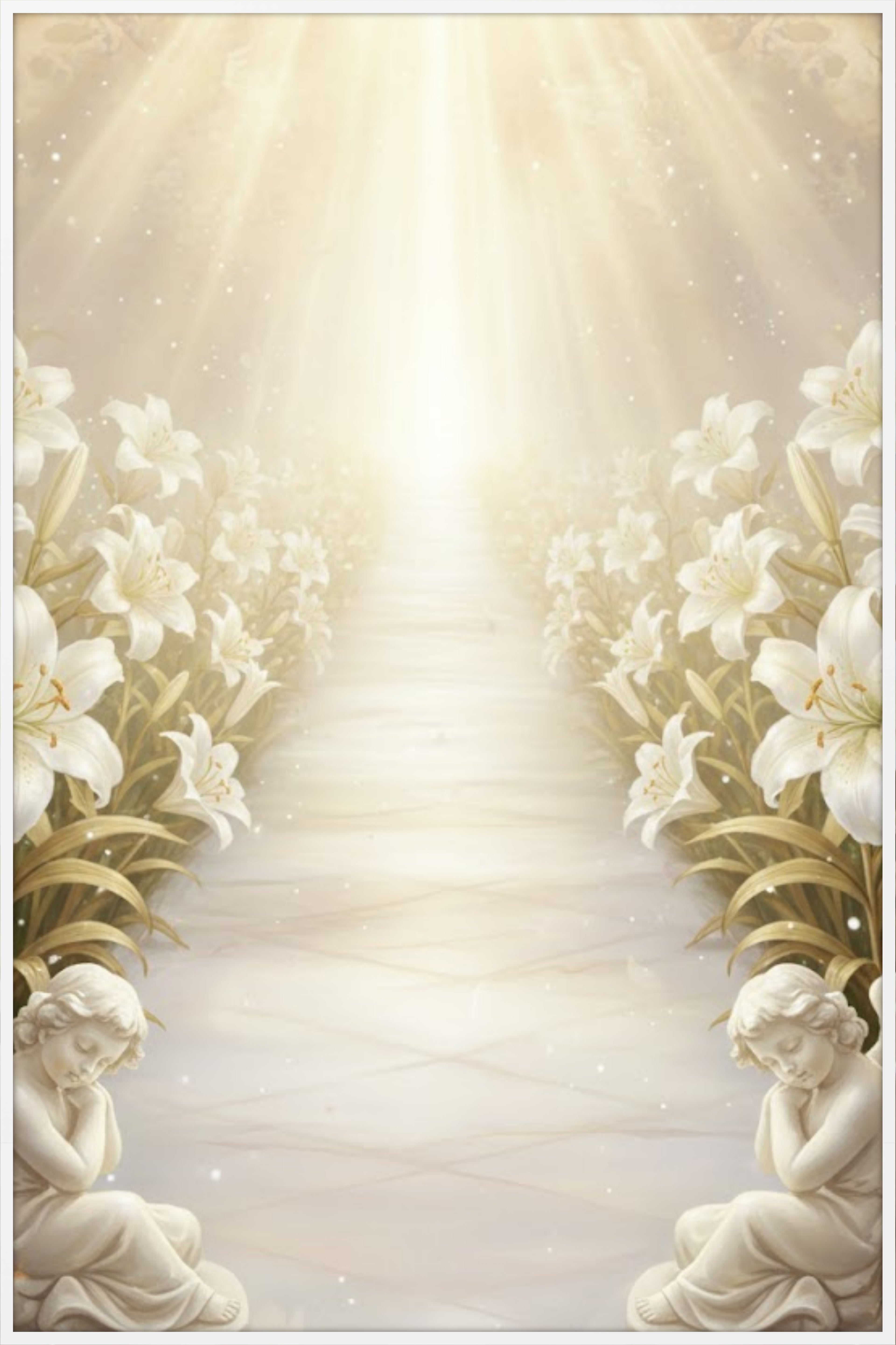 Golden Light Memorial Poster
