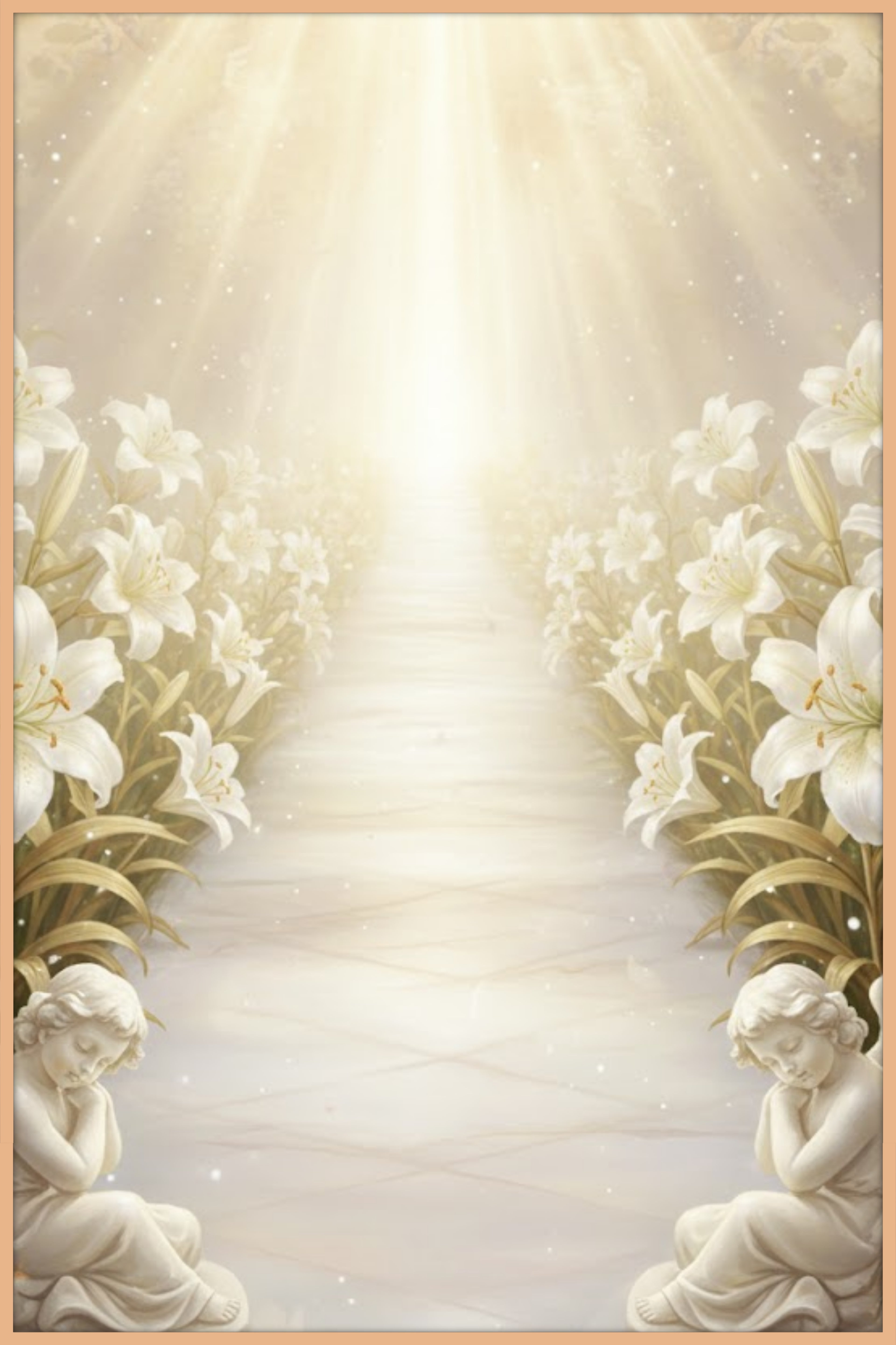 Golden Light Memorial Poster