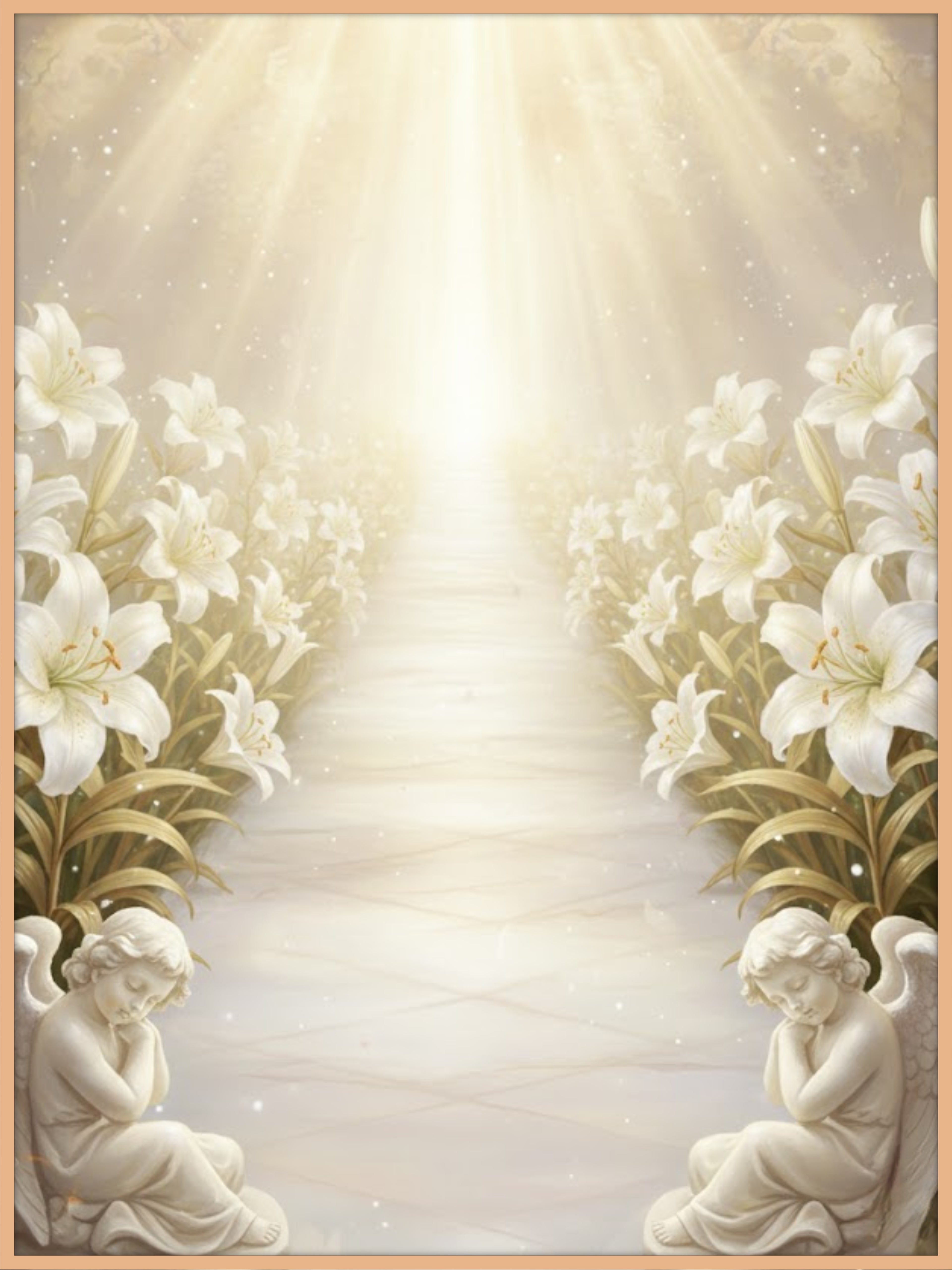 Golden Light Memorial Poster