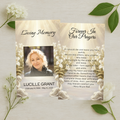 Golden Light Prayer Card