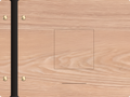 Refined Wood Cover Guest Book