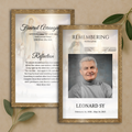 Holy Remembrance Funeral Program
