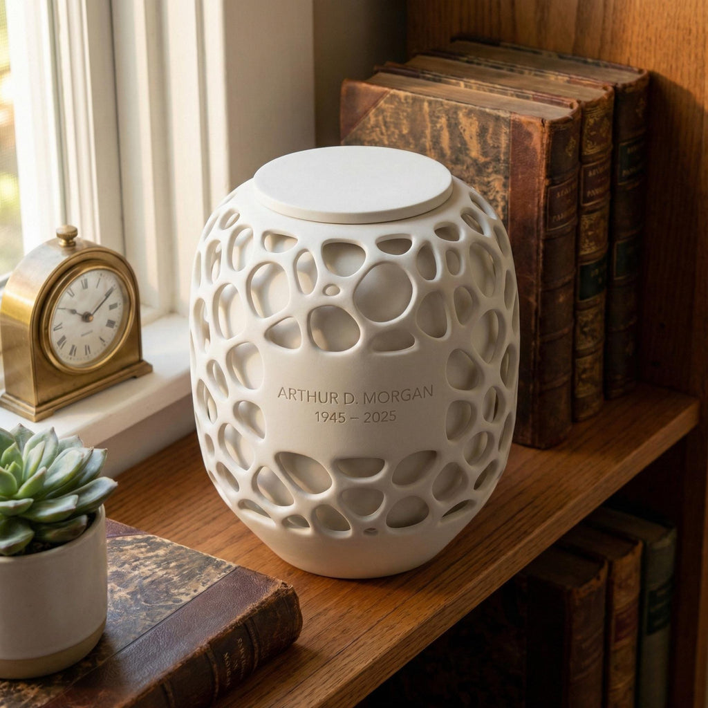 Voronoi Cremation Urn