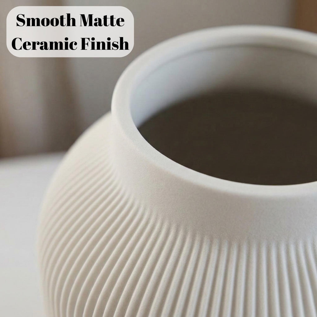 Modern Ridges Cremation Urn - Image 5