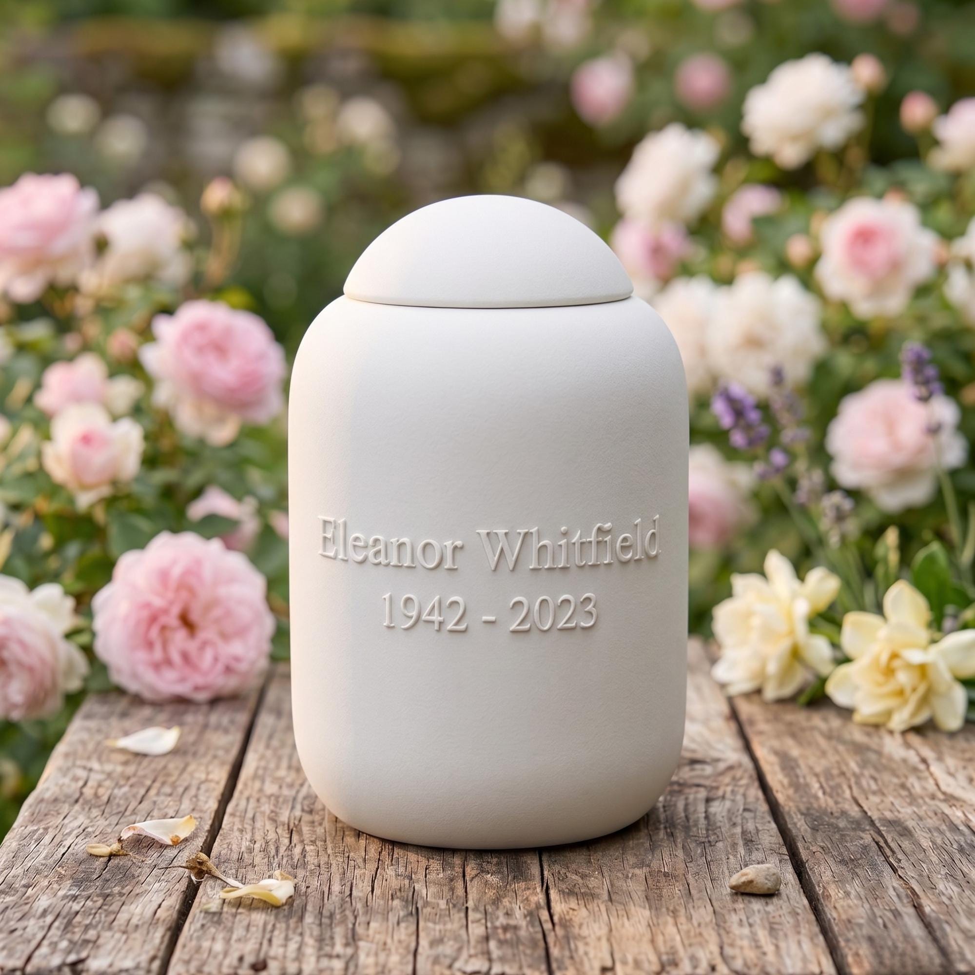 Domed Cremation Urn — image 1