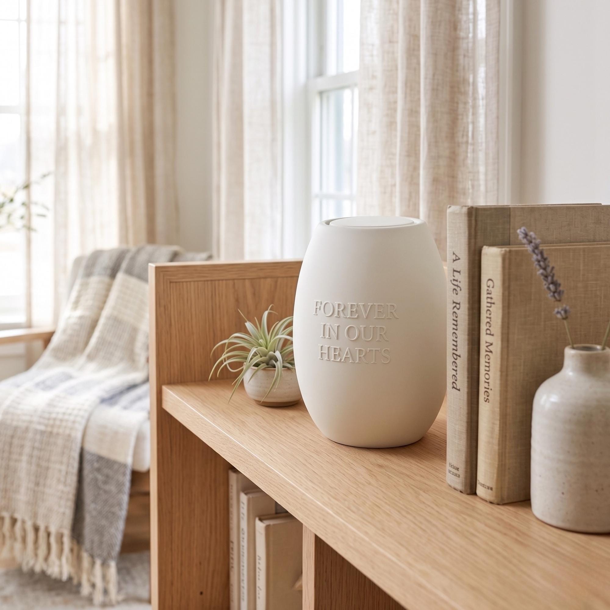 Ovoid Cremation Urn — image 2