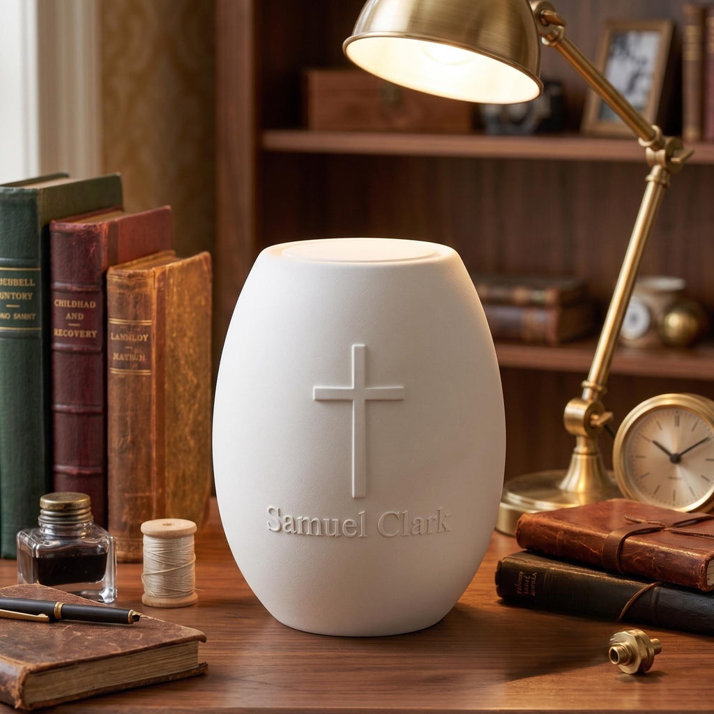 Ovoid Cremation Urn — image 4
