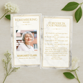 Ivory Grace Prayer Card