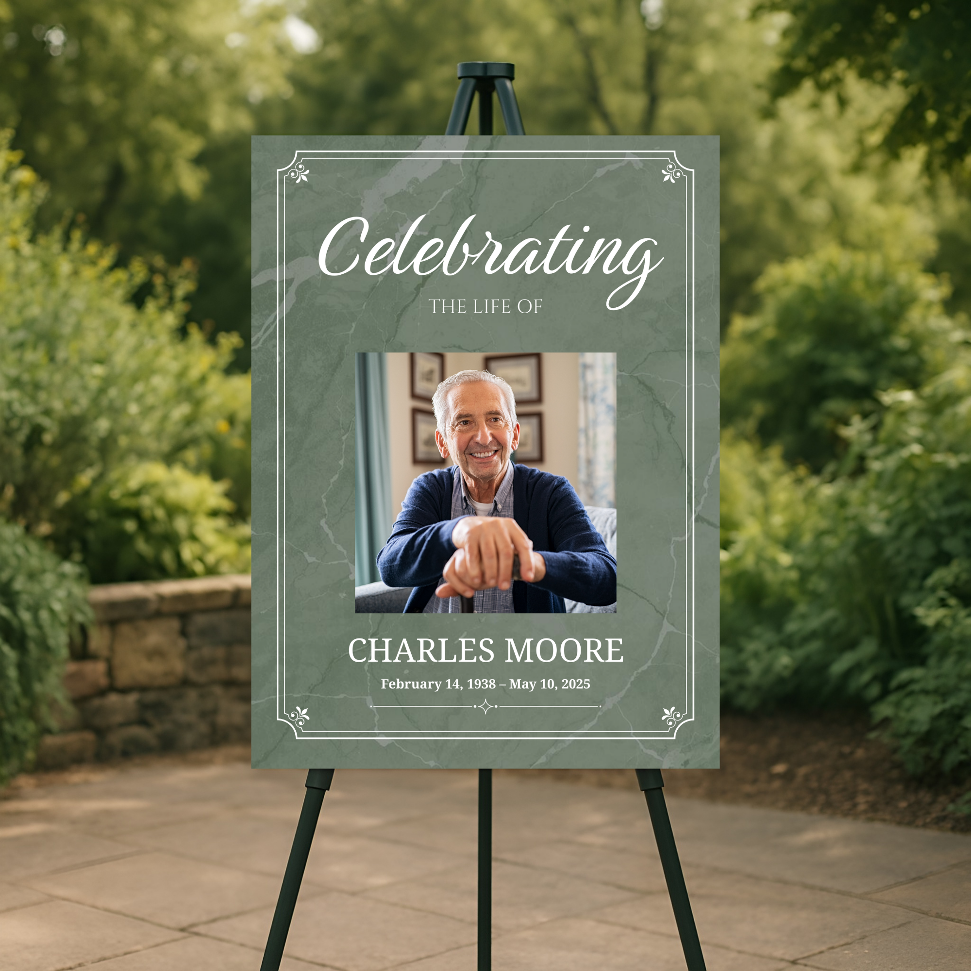 Marble Sage Memorial Poster