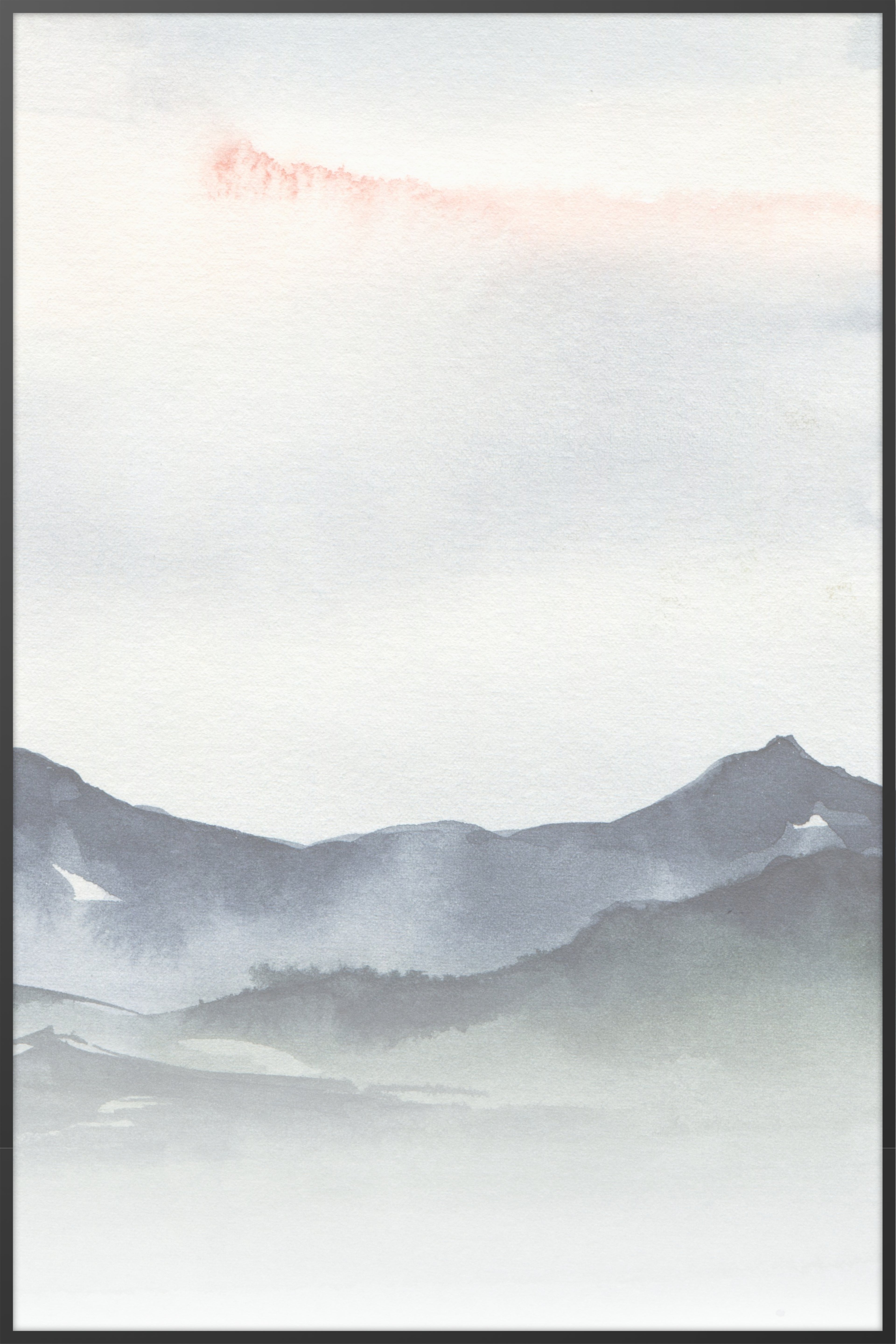 Mountain Solace Memorial Poster